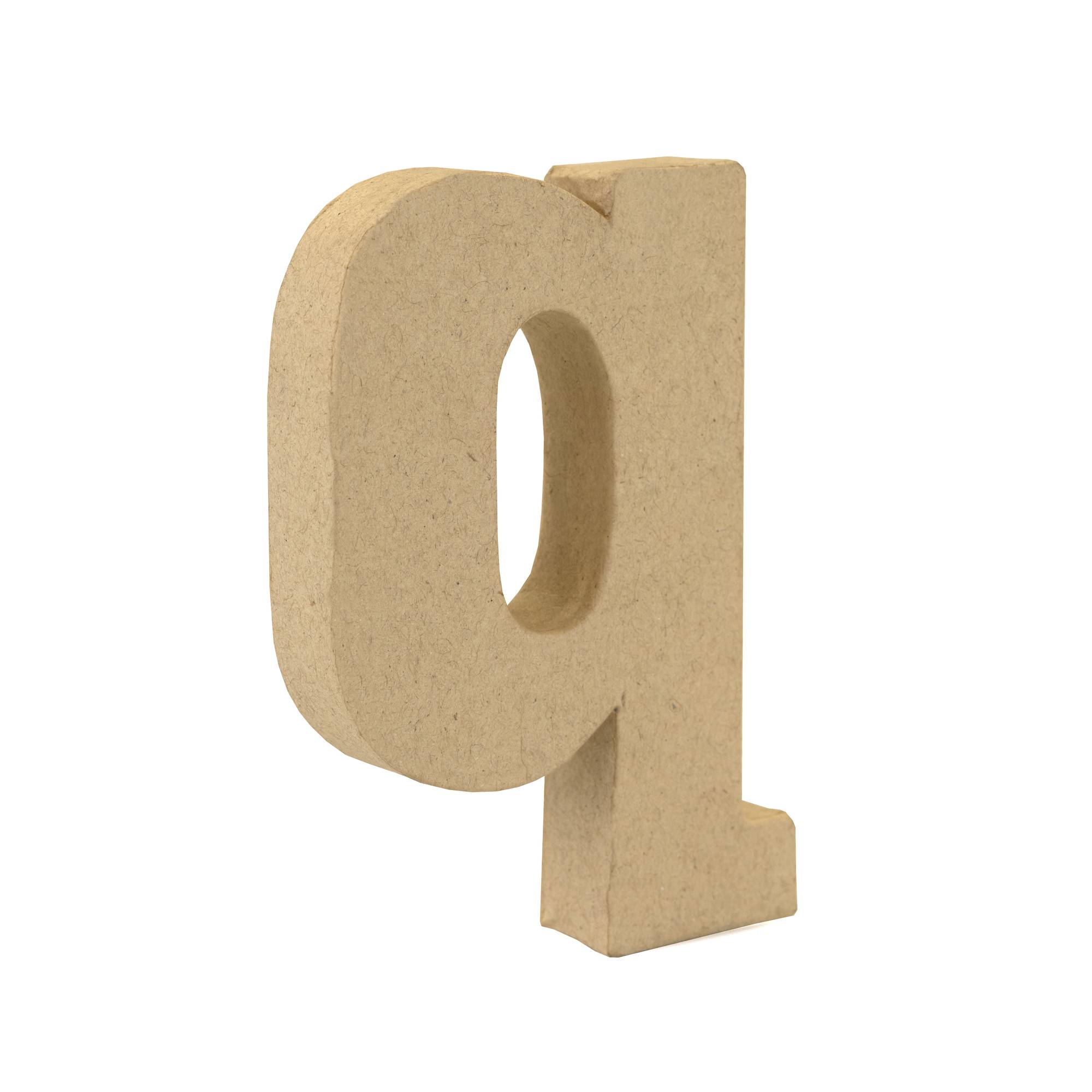 Lowercase Mini Mache Letter Q | Hobbycraft