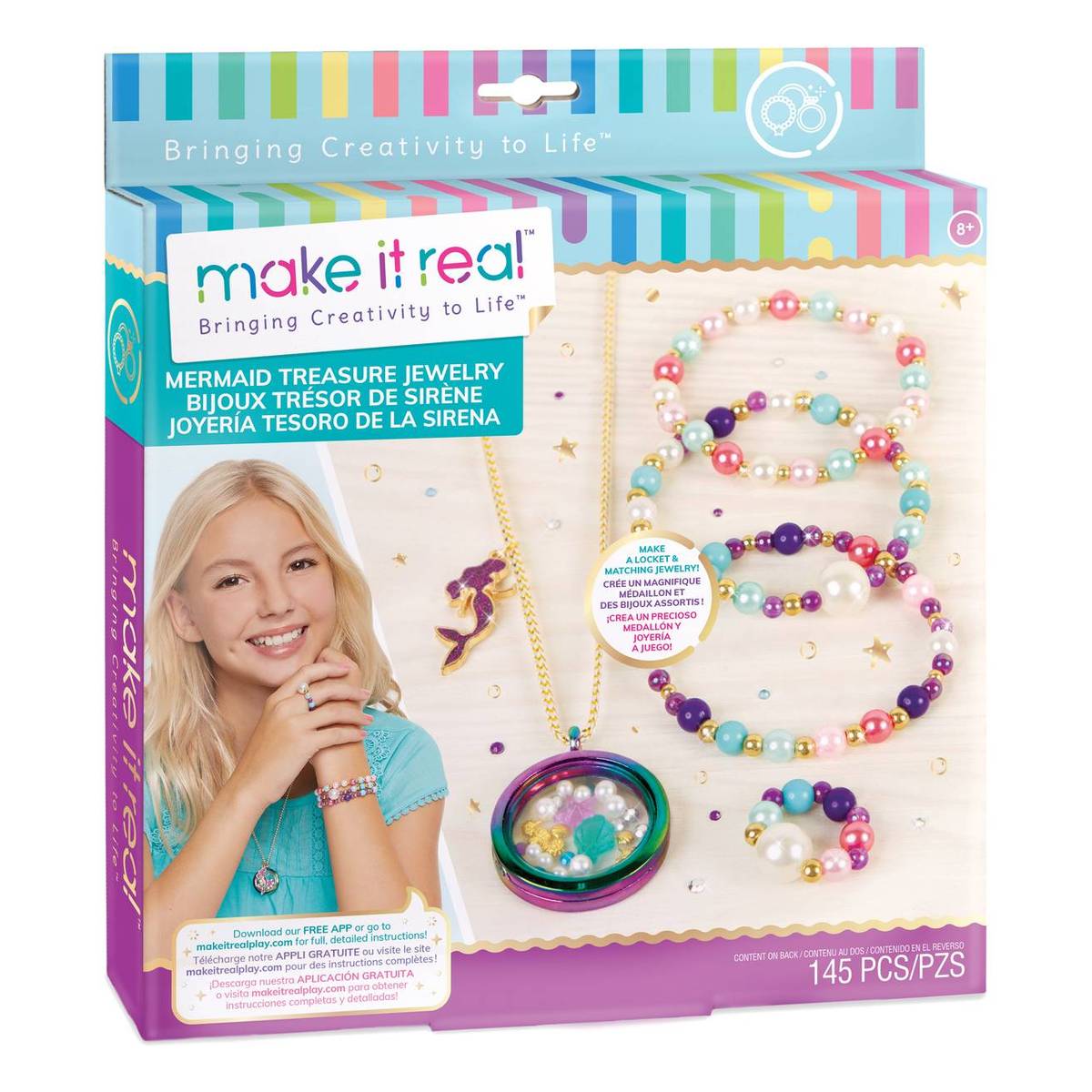 Make It Real Mermaid Treasure Jewellery | Hobbycraft