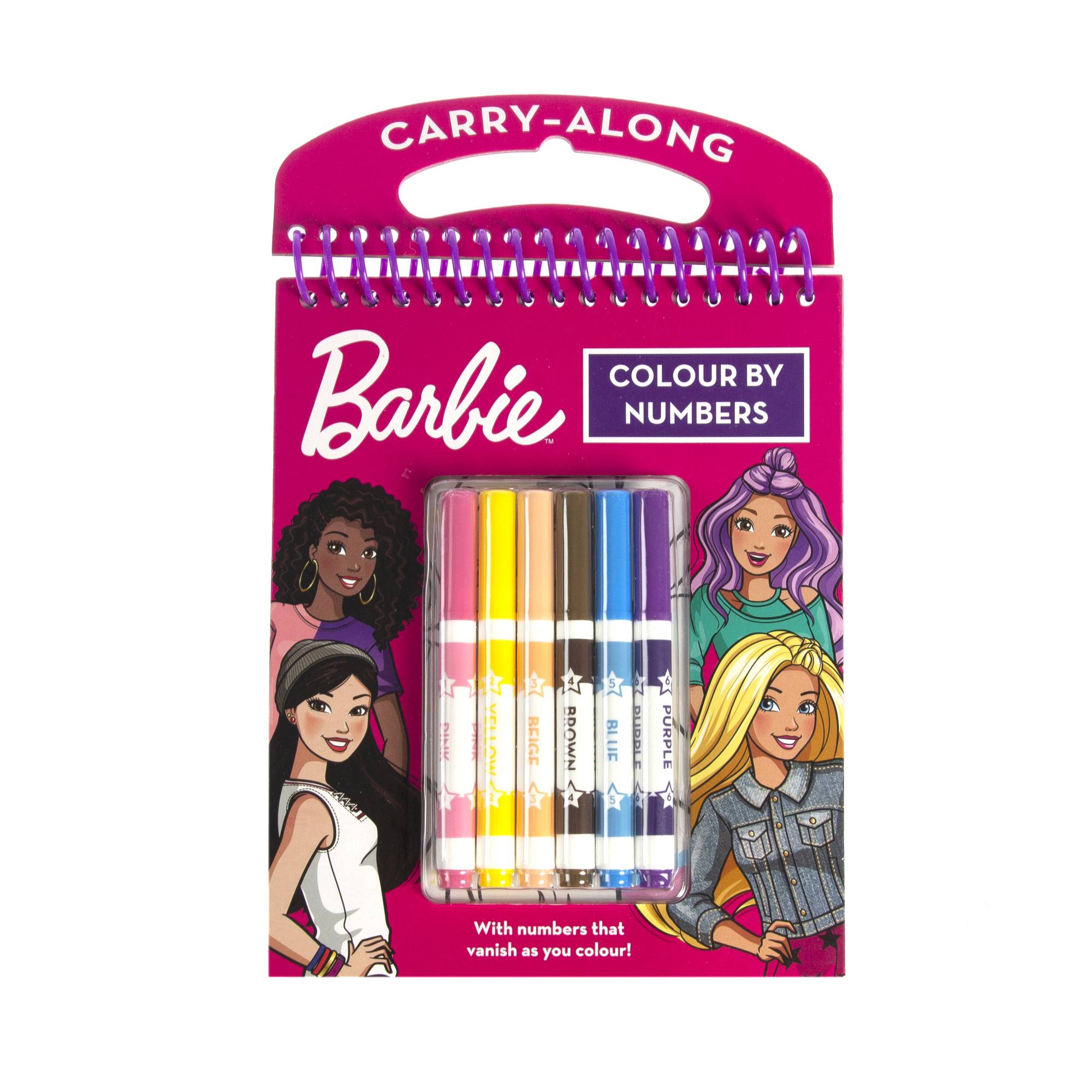 Barbie Colour by Numbers | Hobbycraft