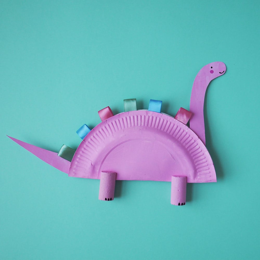 How to Make a Paper Plate Dinosaur | Hobbycraft