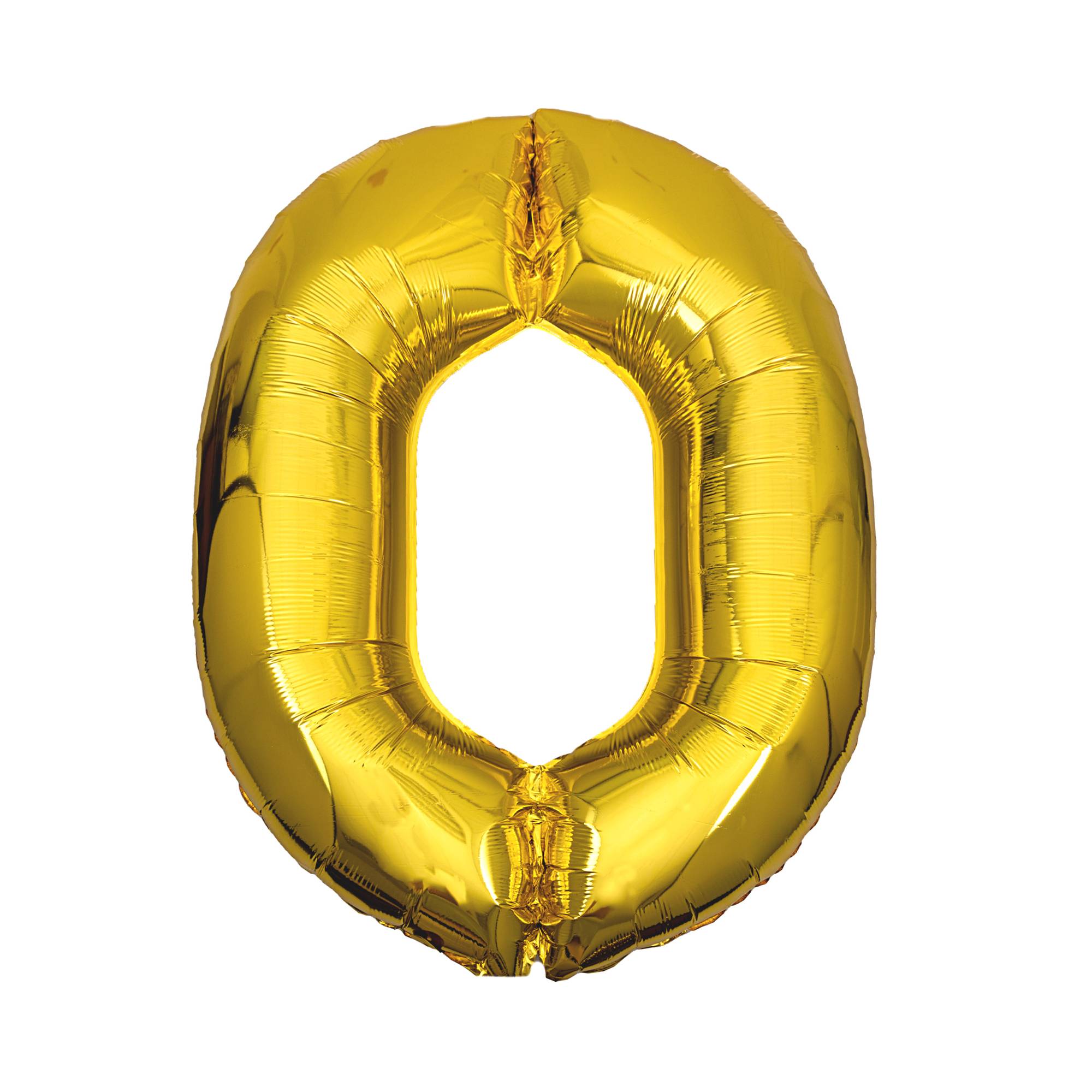 Extra Large Gold Foil Number 0 Balloon | Hobbycraft