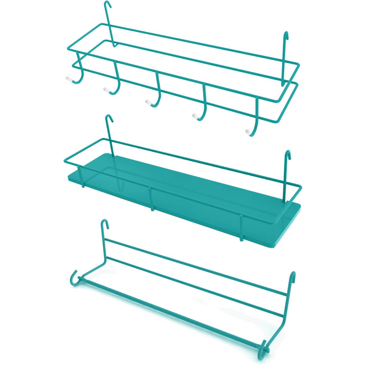 Teal Trolley Accessories 3 Pack