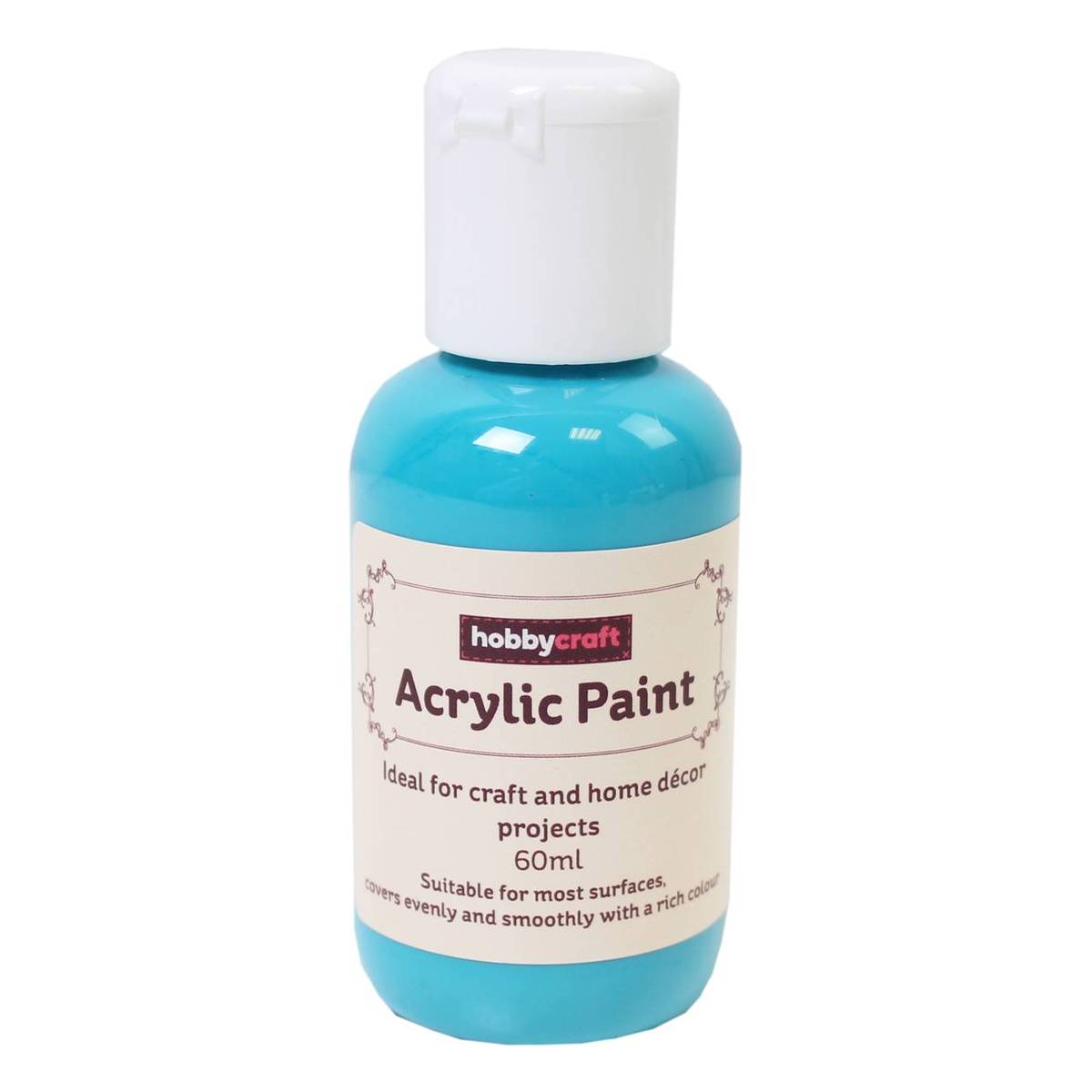 Turquoise Home Craft Acrylic Paint 60ml Hobbycraft   630948 1009 1  Turquoise Home Craft Acrylic Paint 60ml 