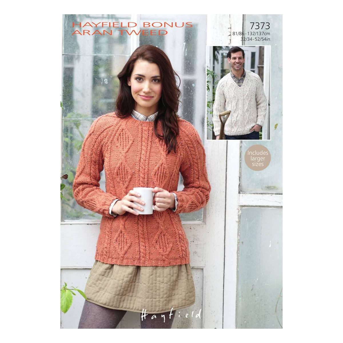 Hayfield aran clearance knitting patterns