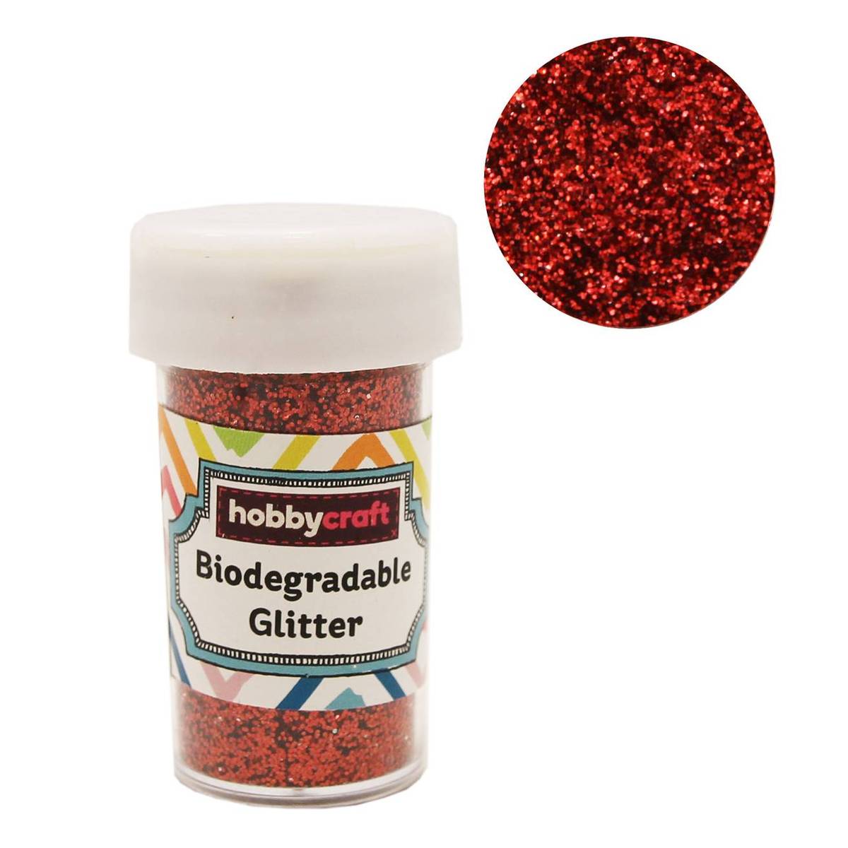 Purpurina biodegradable para manualidades ROJO-Bioglitter Craft