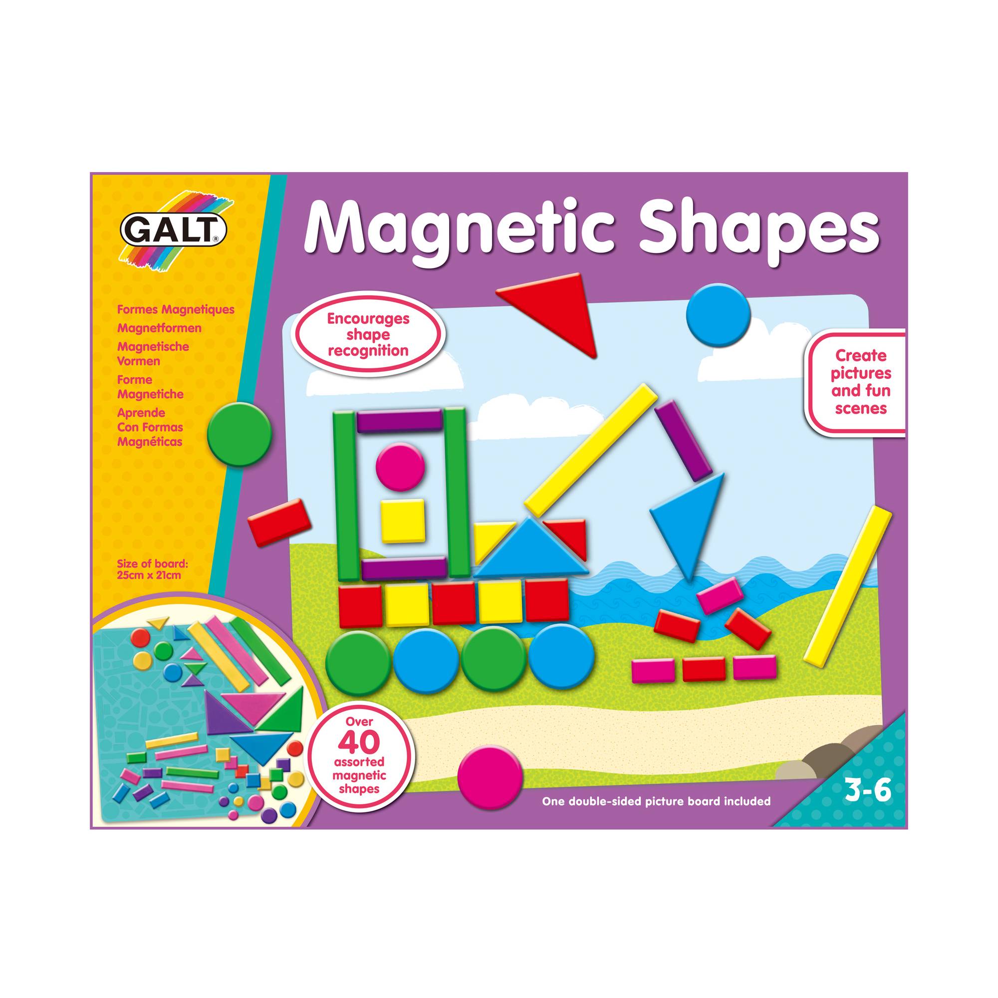 Magnetic Shapes for Kids
