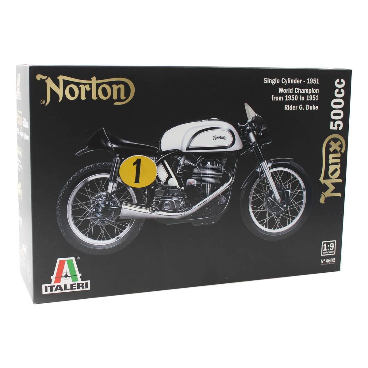 Italeri Norton Manx 500cc Model Kit 1:9 | Hobbycraft