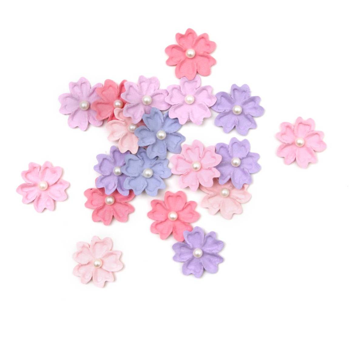 Fairy Sparkle Paper Flowers 20 Pack | Hobbycraft