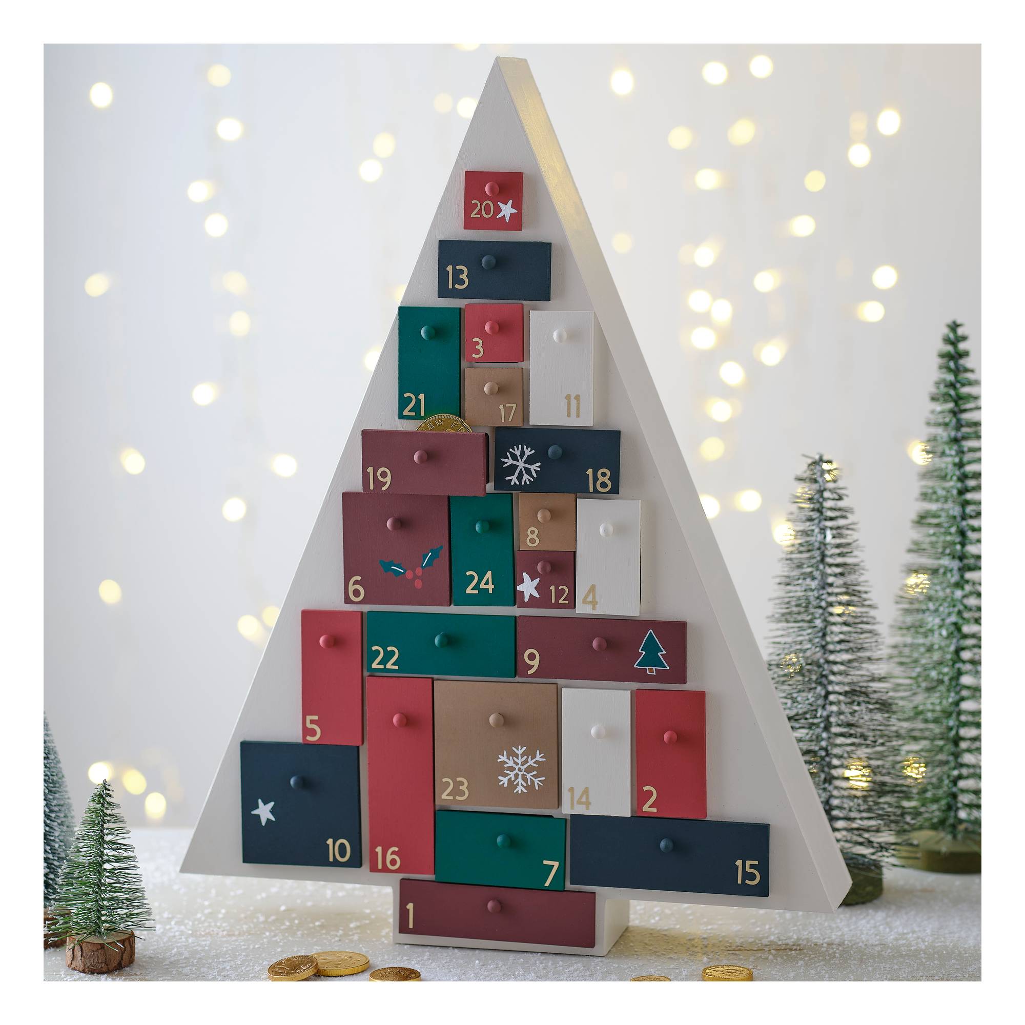 Christmas Tree Mixed Drawer Advent Calendar | Hobbycraft