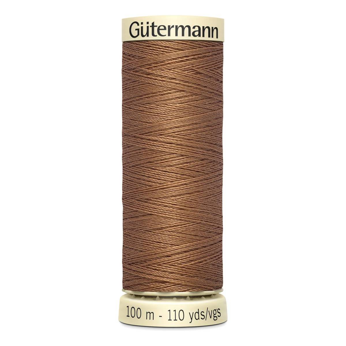 Gutermann Brown Sew All Thread 100m (842) | Hobbycraft