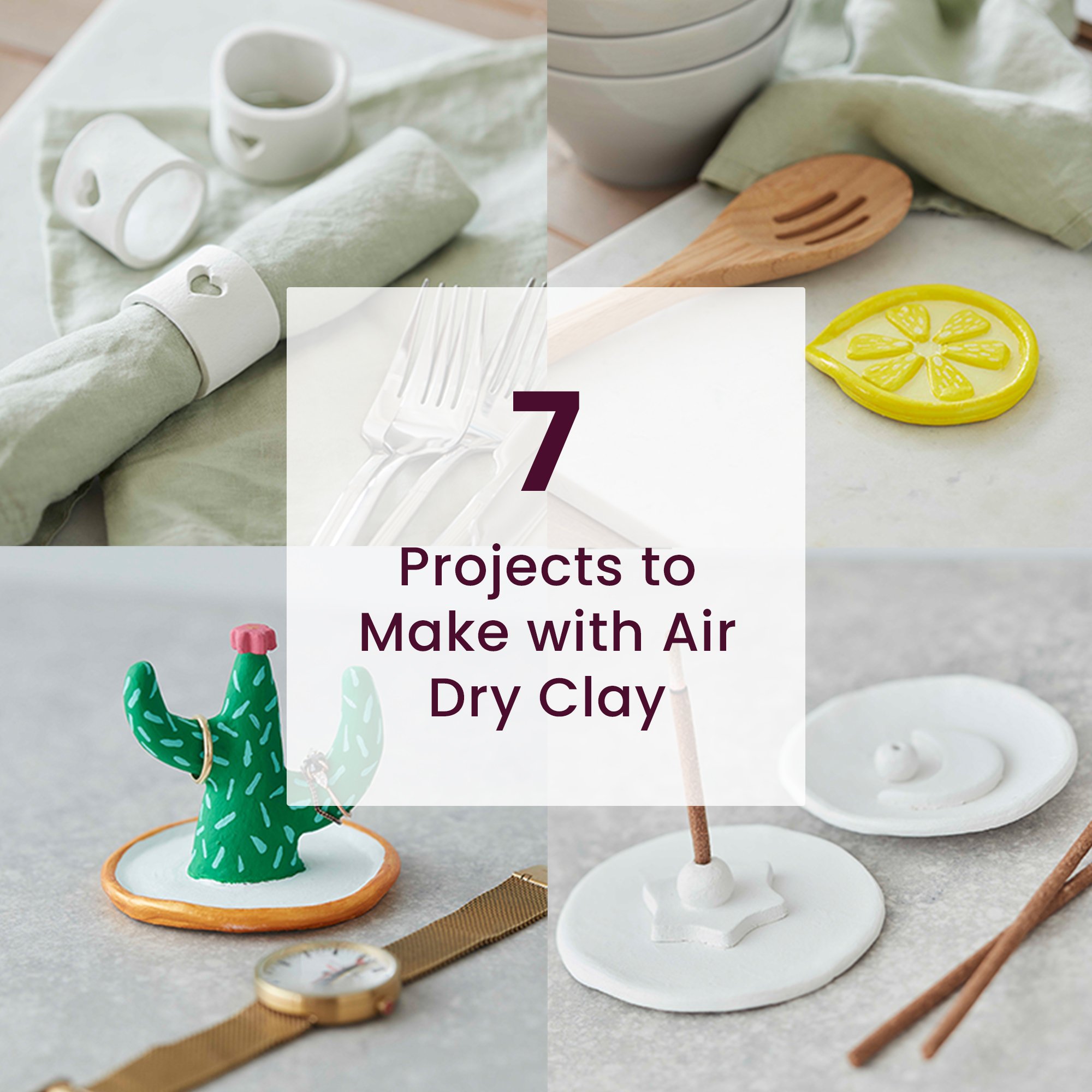 10+ Air Dry Clay Ideas That Will Make You Want to Start Creating