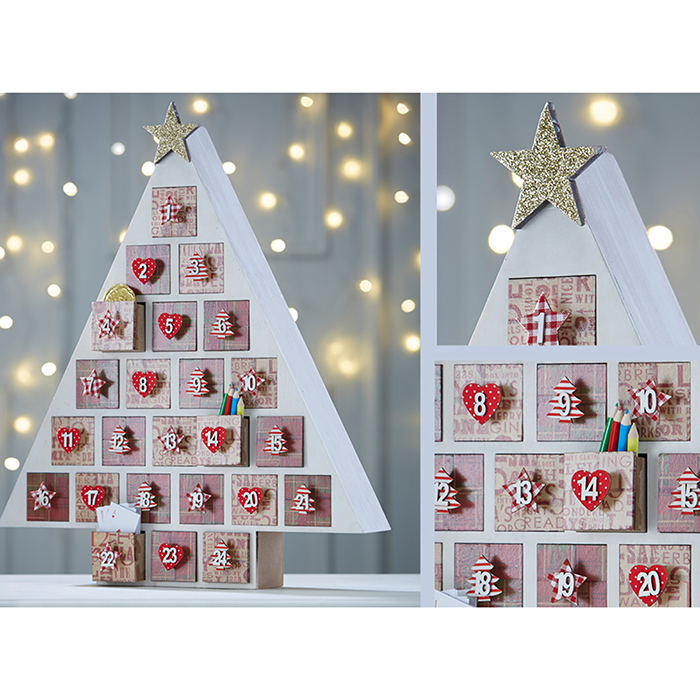 Traditional Advent Calendar Tree Project