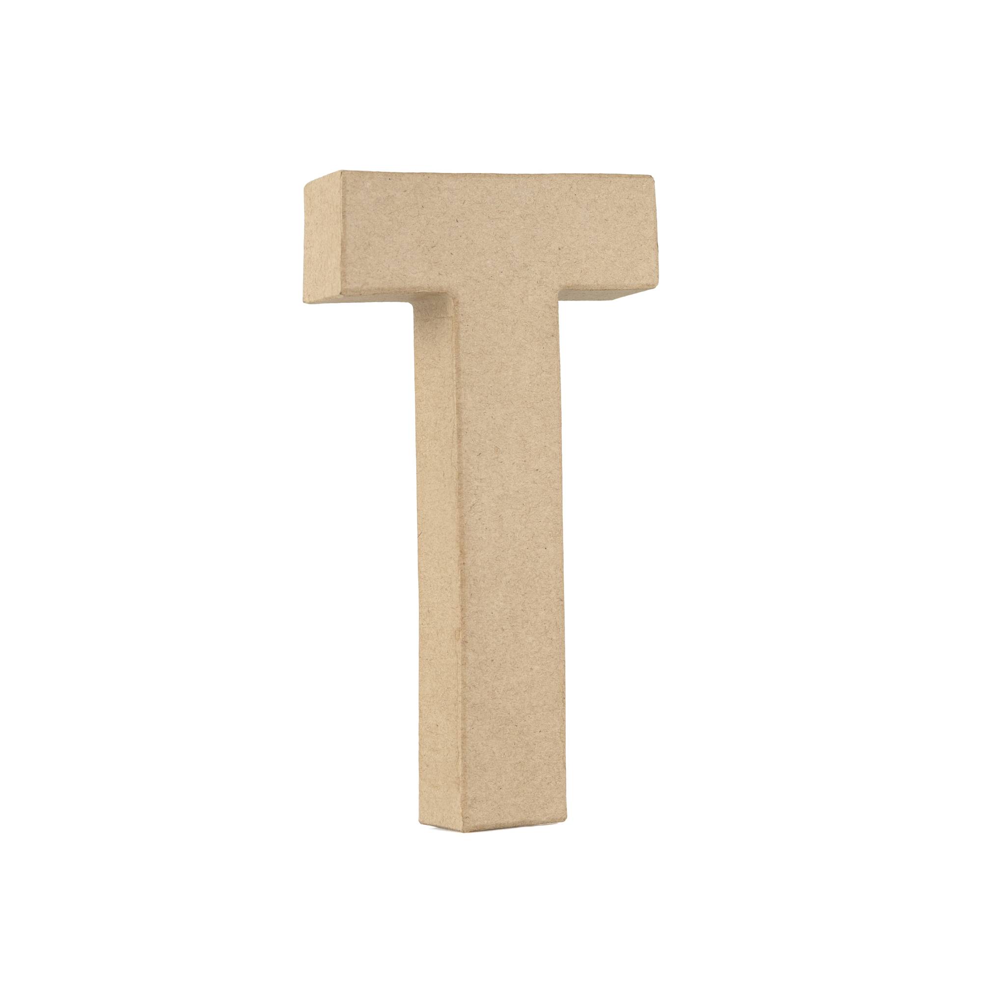 Mache Letter T 20cm | Hobbycraft