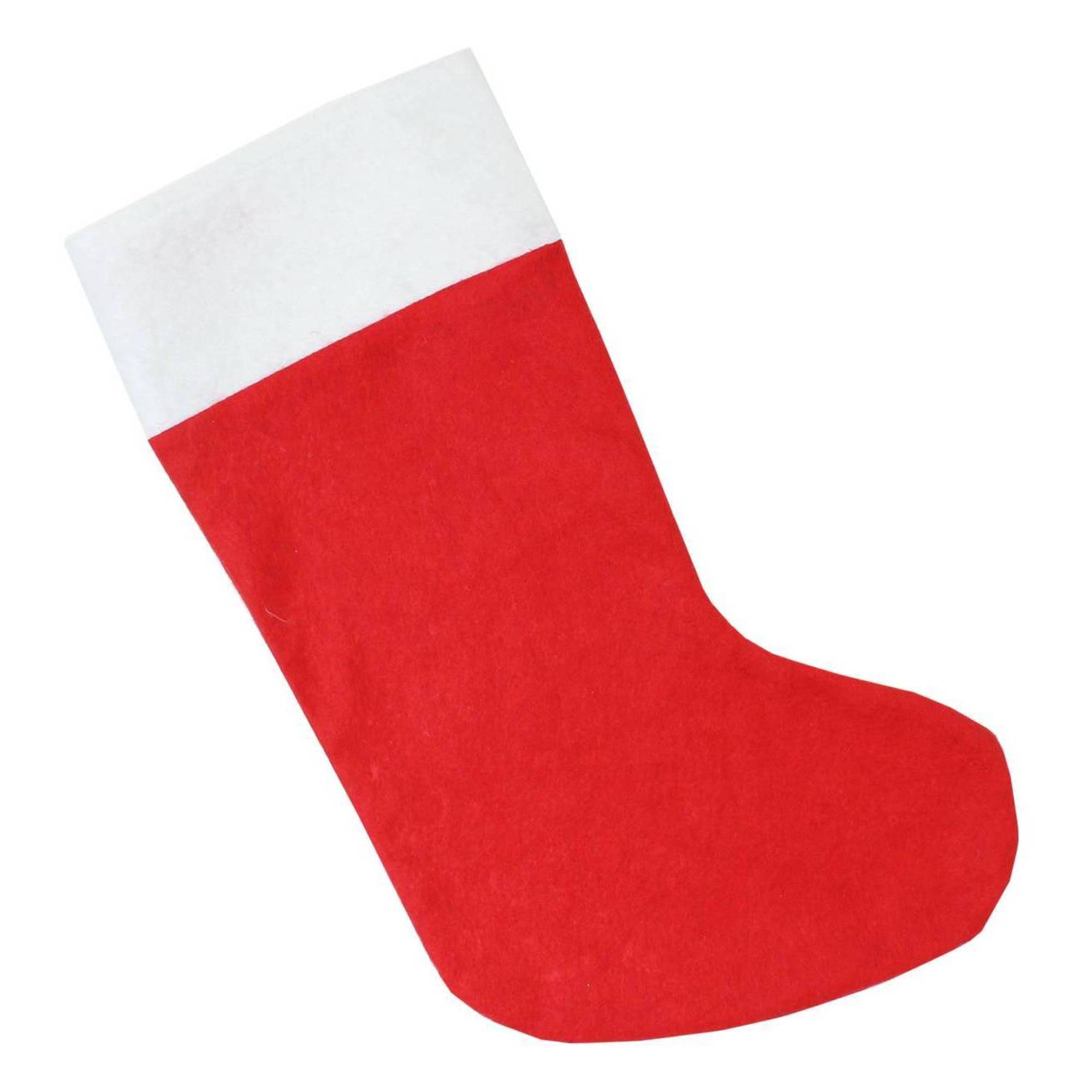 red felt christmas stocking