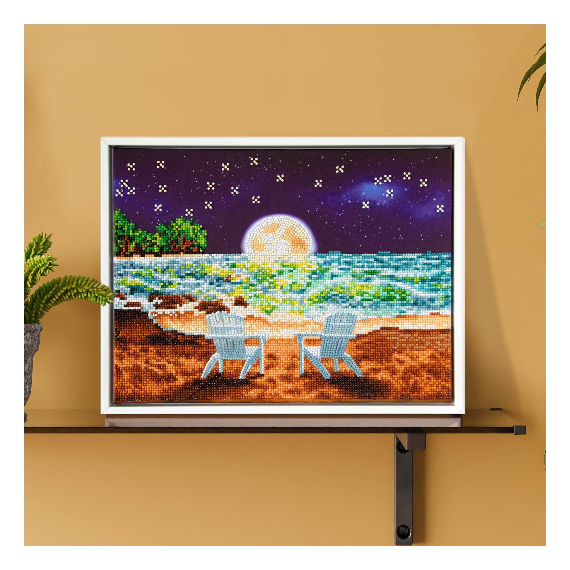 Diamond Dotz Moonlight Beach Kit 40cm x 30cm | Hobbycraft