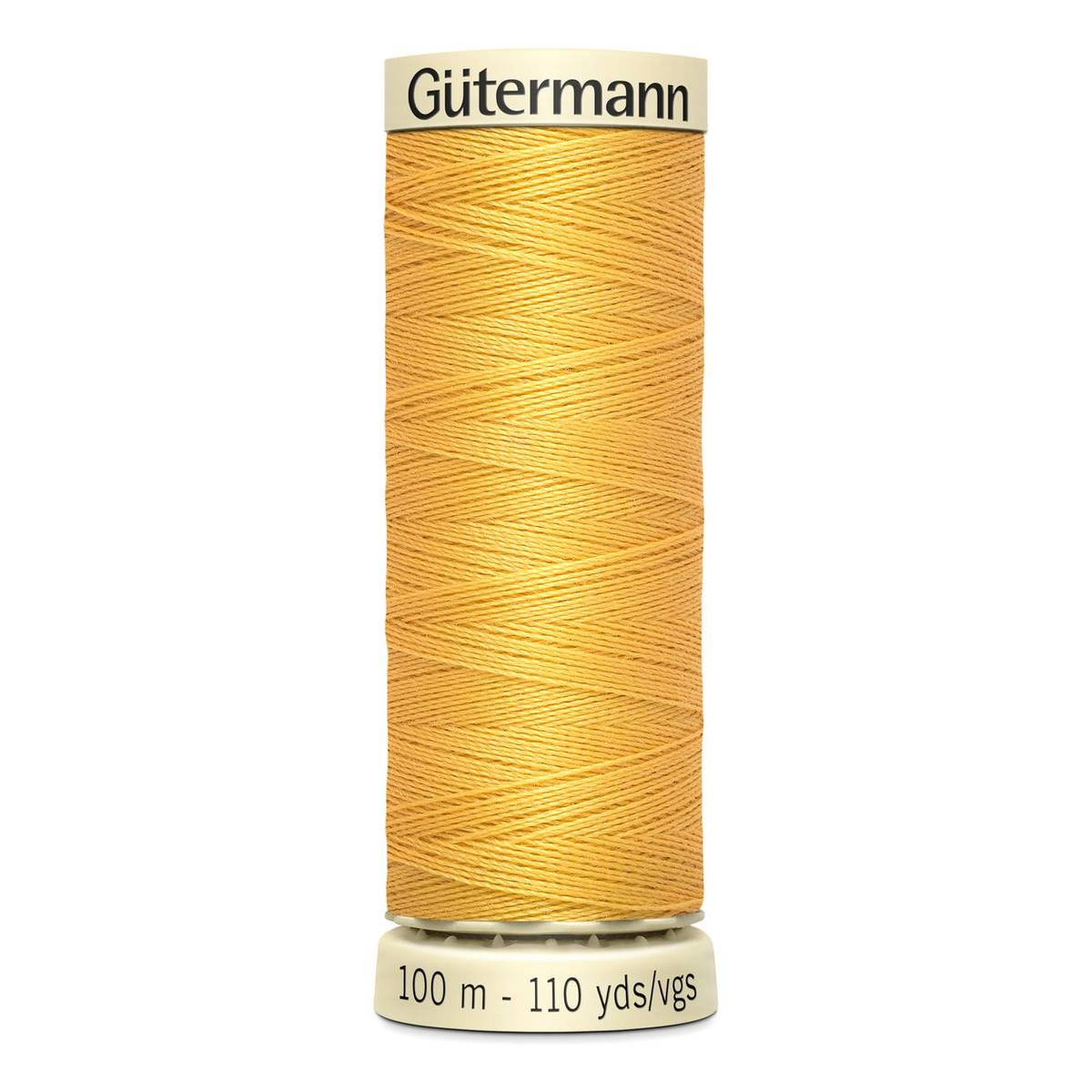 Gutermann Yellow Sew All Thread 100m (416) | Hobbycraft