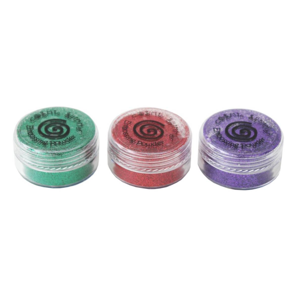 Cosmic Shimmer Festive Sparkle Embossing Powder 10ml 3 Pack