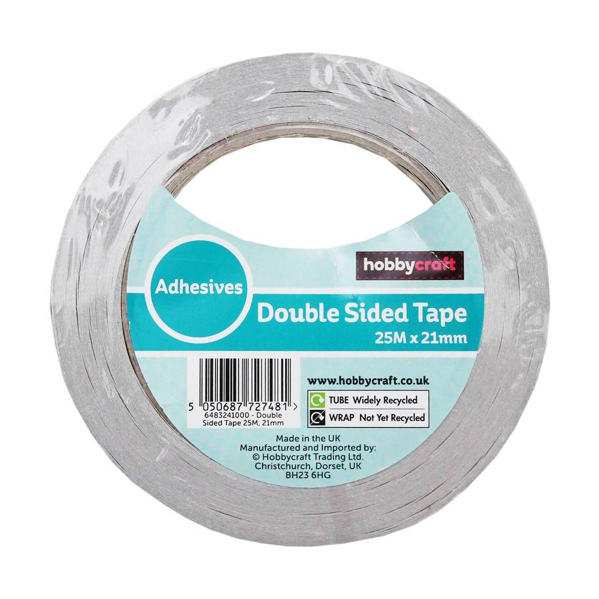 Double-Sided Sticky Tape 21mm x 25m | Hobbycraft