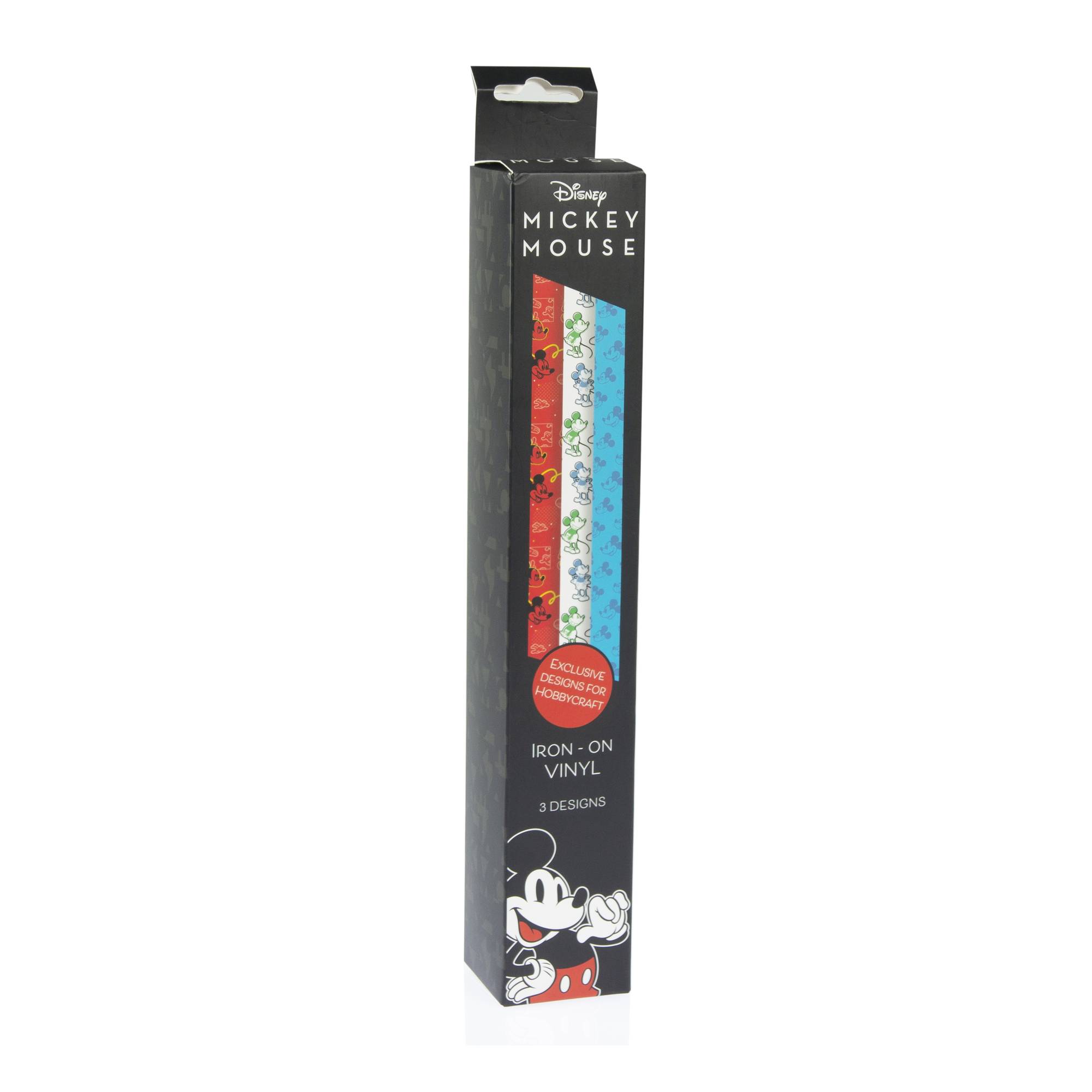 Simplicity Disney Mickey Mouse Iron-On Transfers, Polyester, Multi-Colour,  12.7 x 0.76 x 24.51 cm