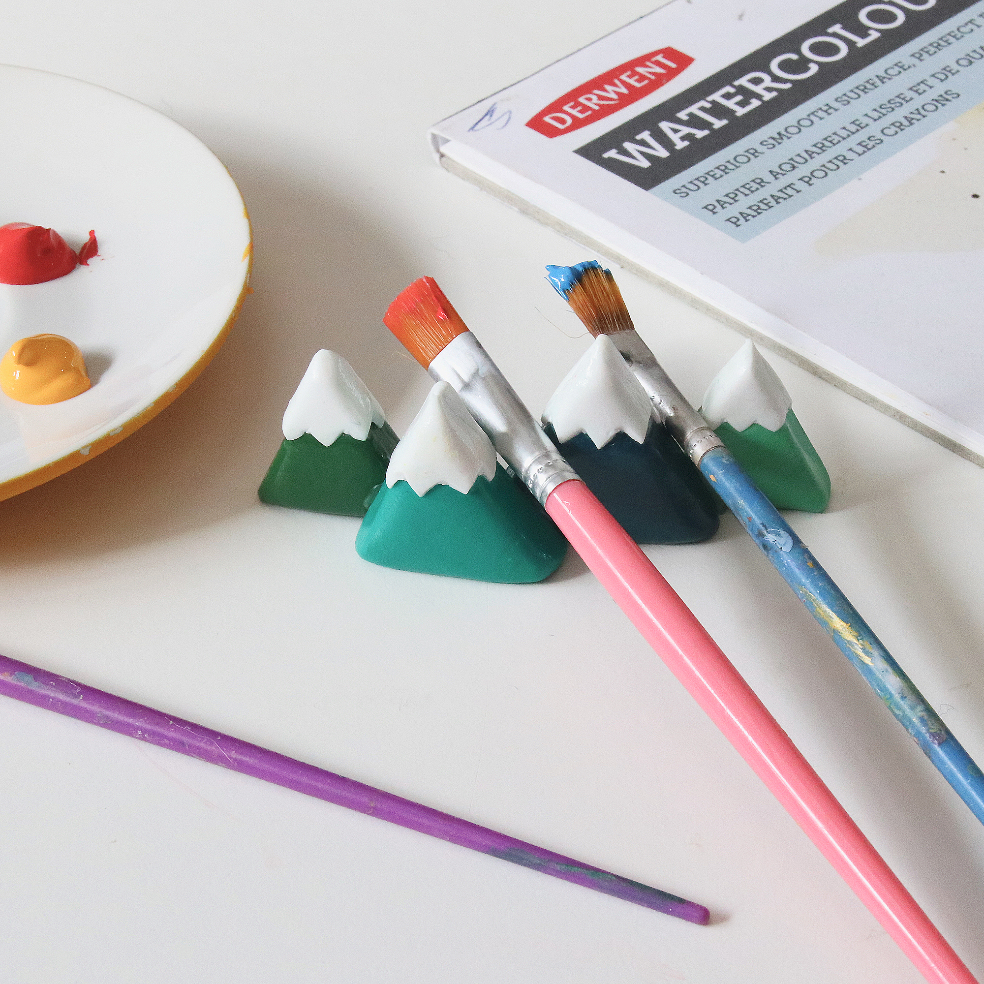 Getting into Polymer Clay, Paintbrush Holders! : r/polymerclay