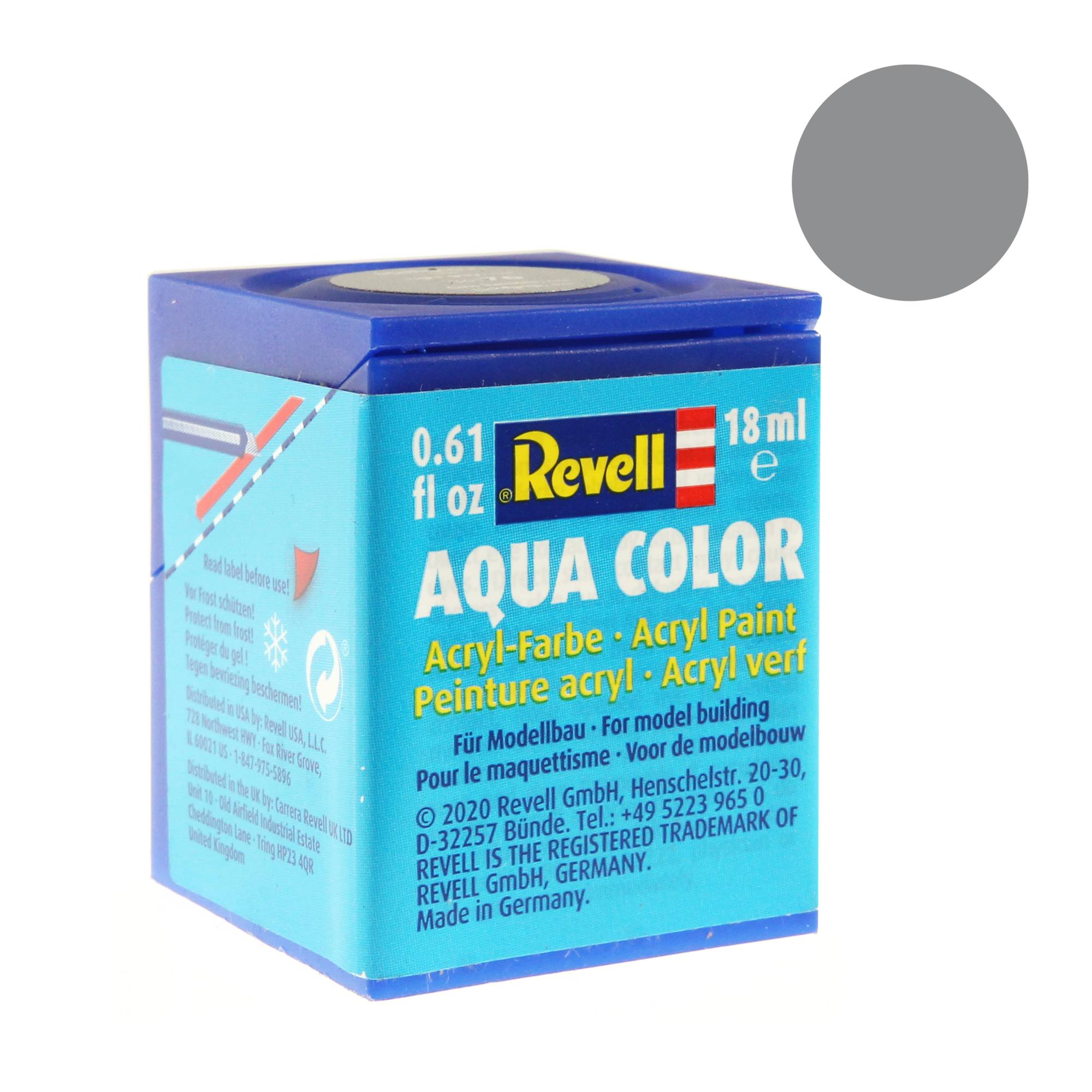 Revell Light Grey Matt Usaf Aqua Colour Acrylic Paint 18ml 176