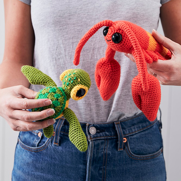 How to Crochet an Amigurumi Lobster and Turtle Hobbycraft