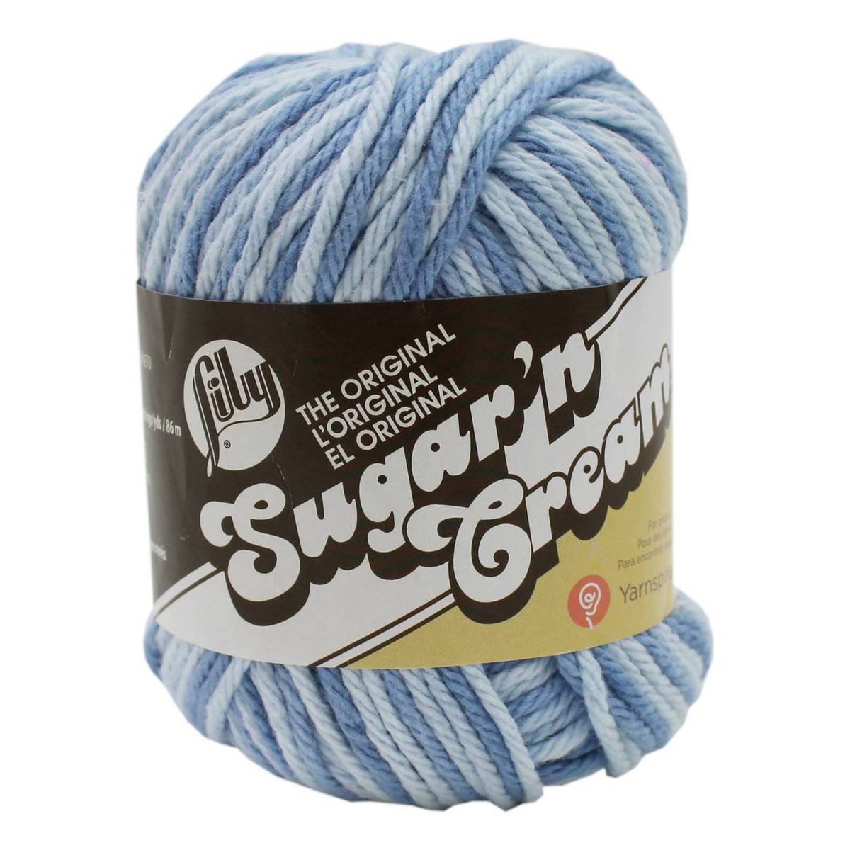 Lily Sugar 'n Cream Faded Denim Ombre Yarn 56g | Hobbycraft