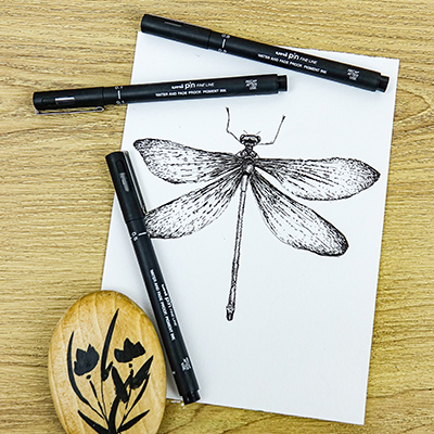 5 Top Drawing  Techniques with uni-PIN Pens