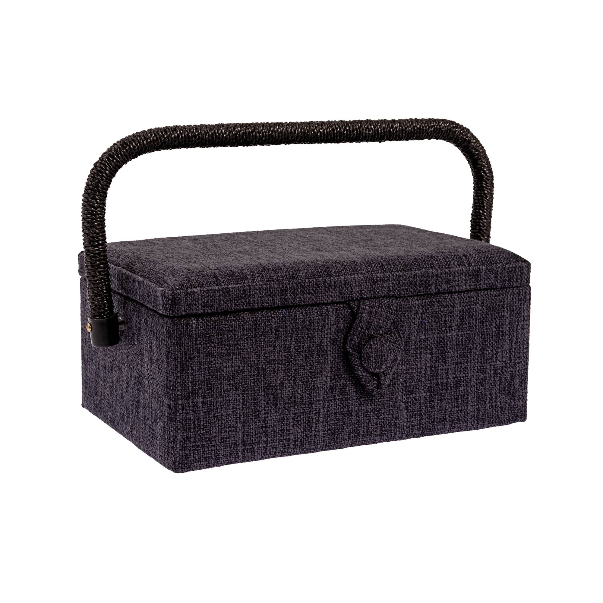 Charcoal Sewing Box
