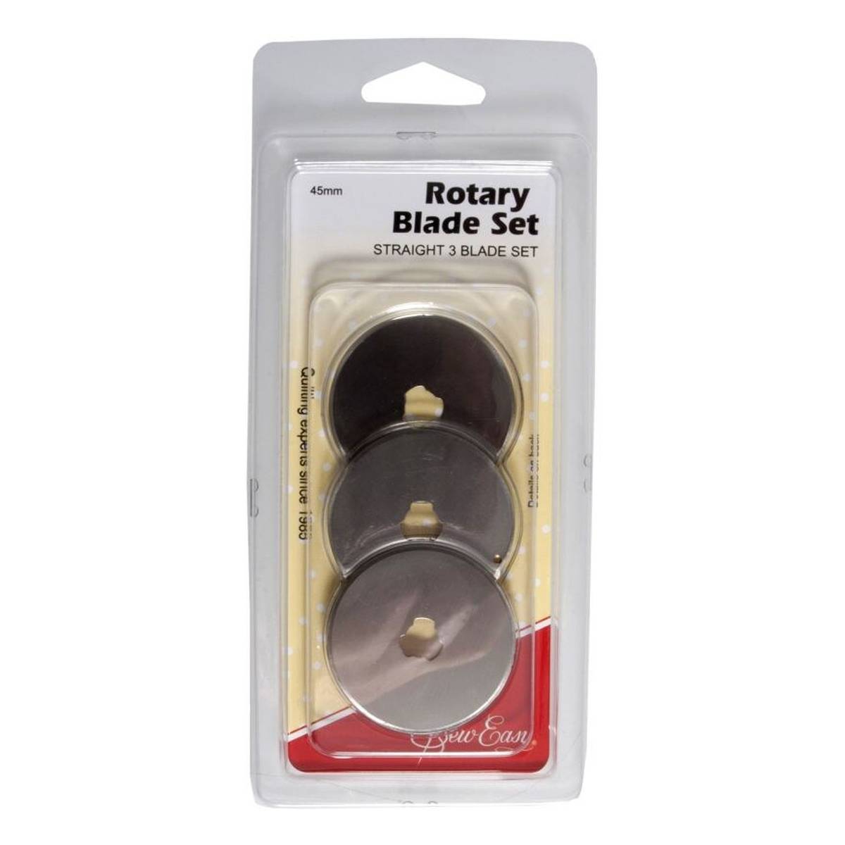 Straight Cut 5 Pack 45mm Rotary Blades, Allary #399