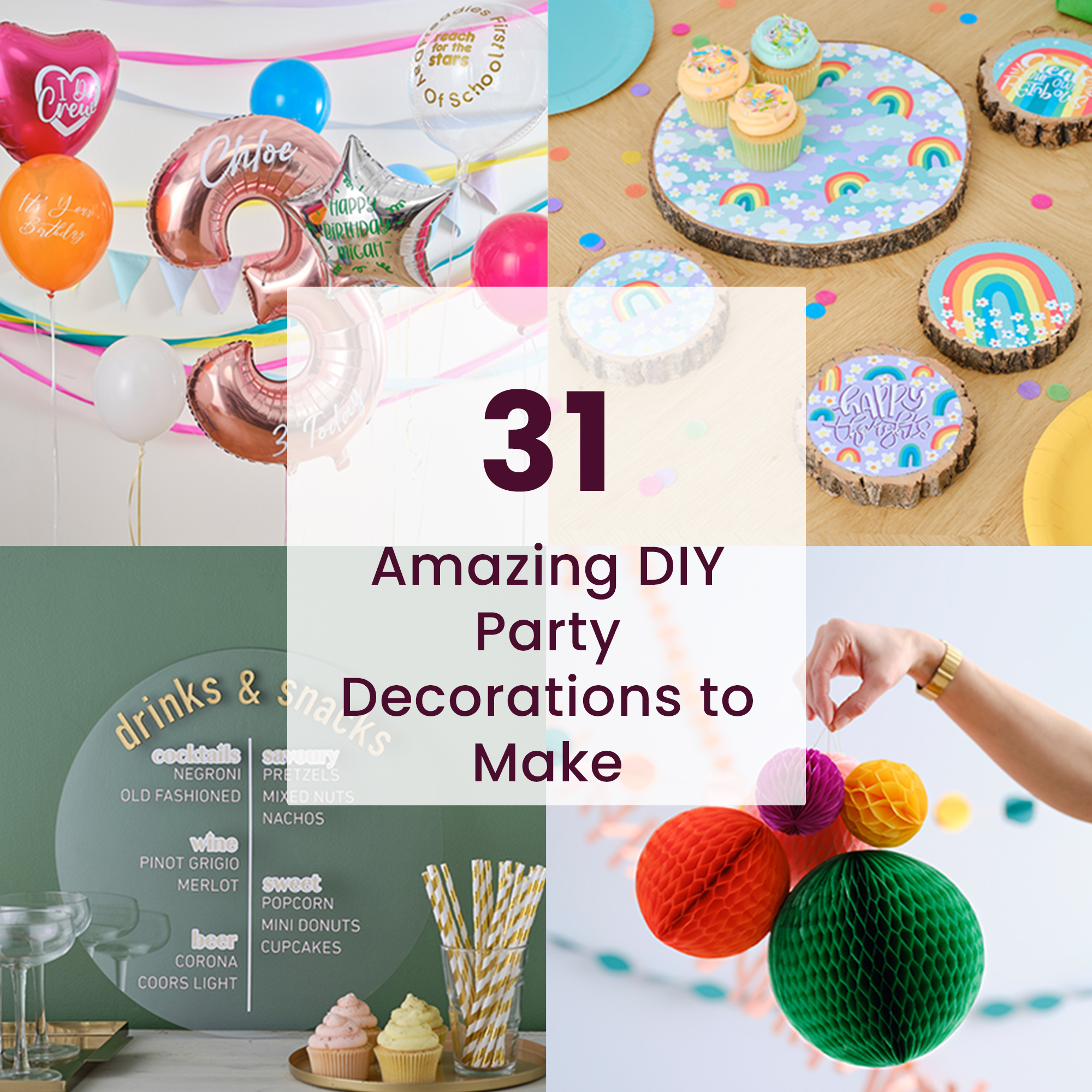 31 Amazing Diy Party Decorations To Make Hobbycraft