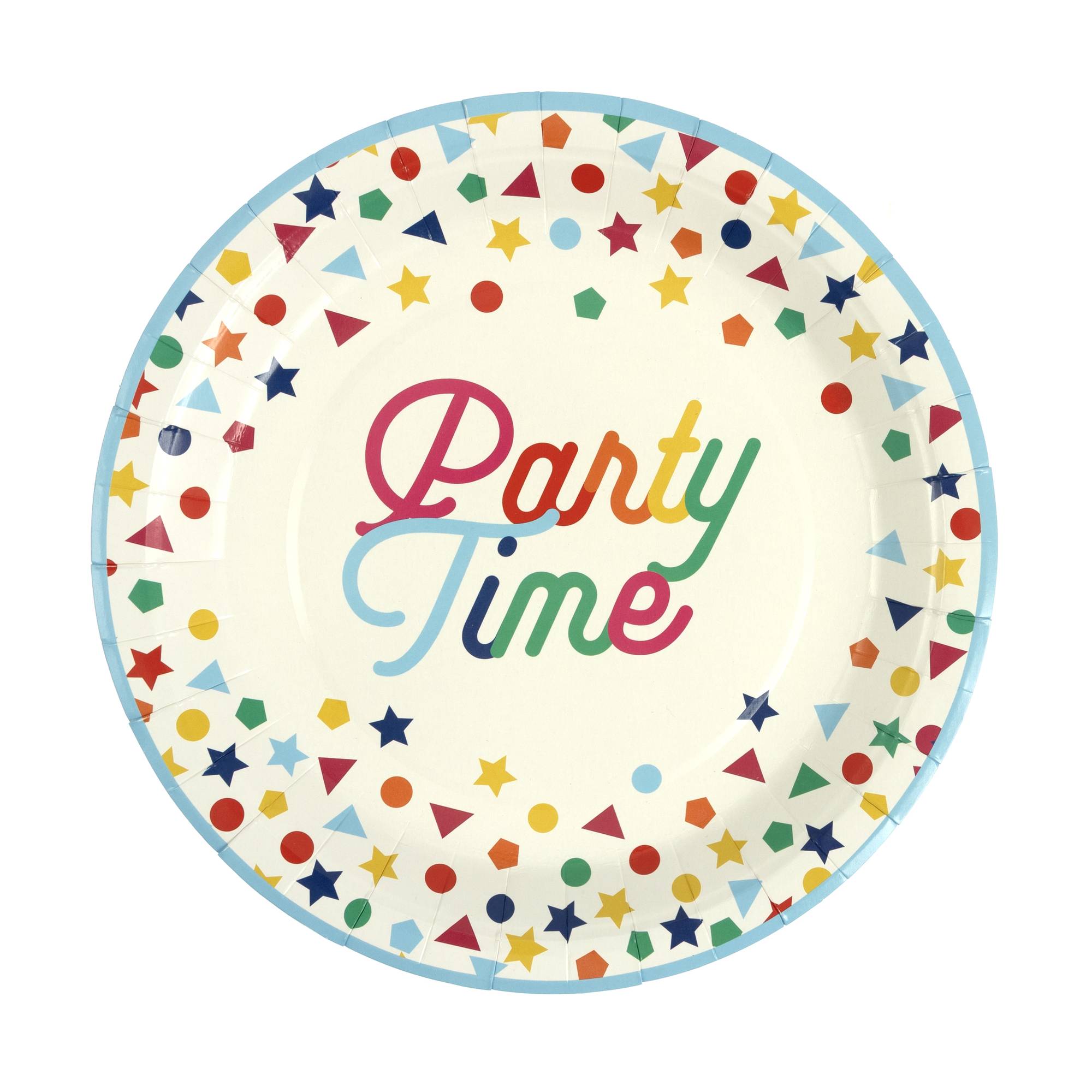 Rainbow Celebration Paper Plates 8 Pack | Hobbycraft