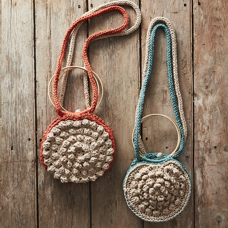 Crochet round bag - Omashandmade | Flutterwave Store