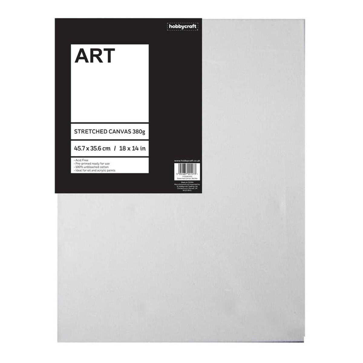 Stretched Canvas 45.7cm x 35.6cm | Hobbycraft