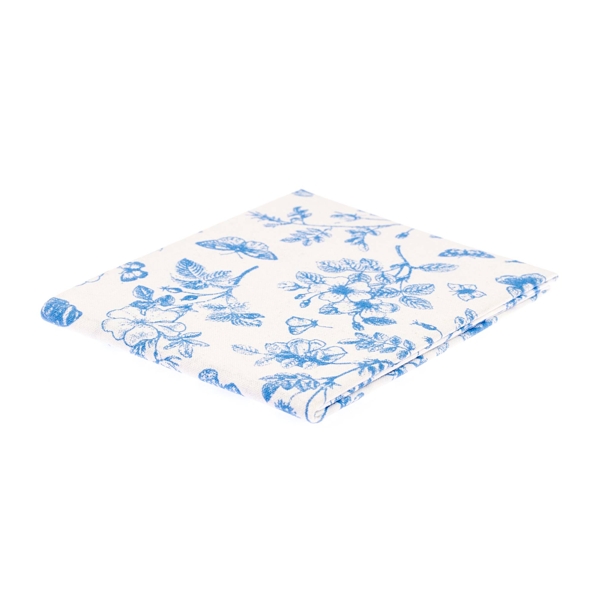 Blue Floral Single Cotton Fat Quarter | Hobbycraft