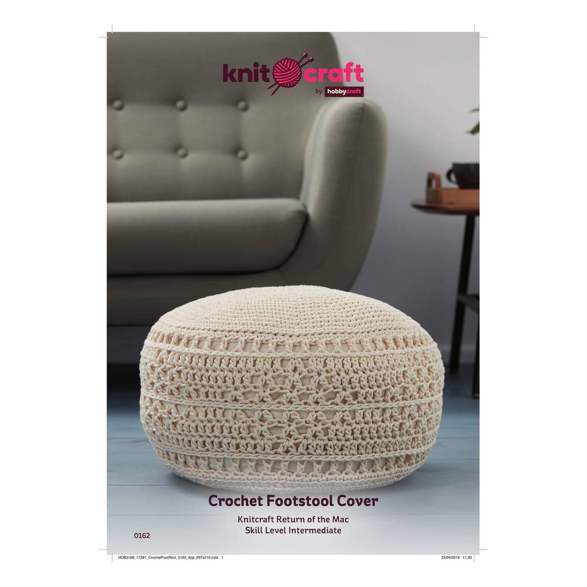 Crochet ottoman deals