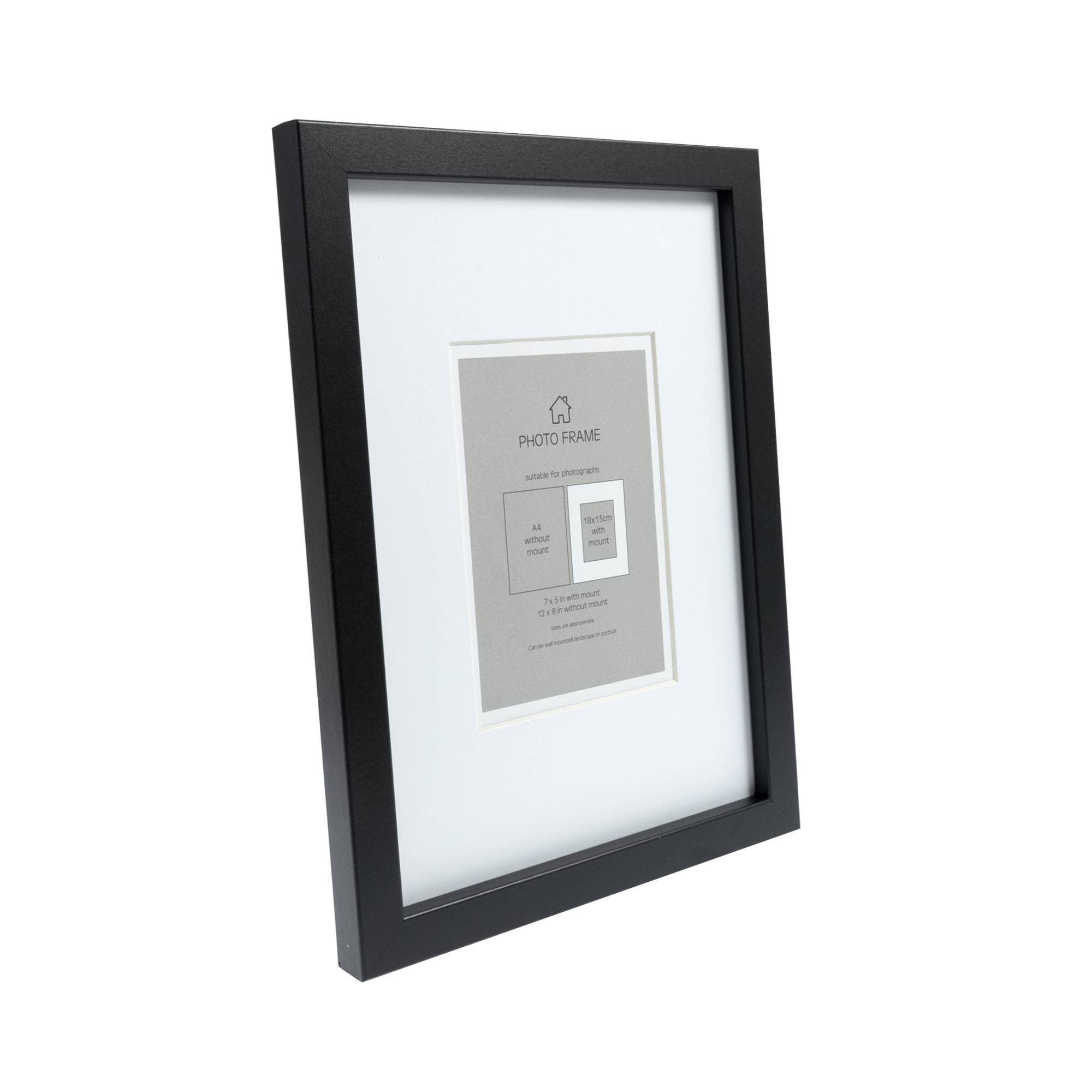 Black Photo Frame 30cm x 20cm | Hobbycraft