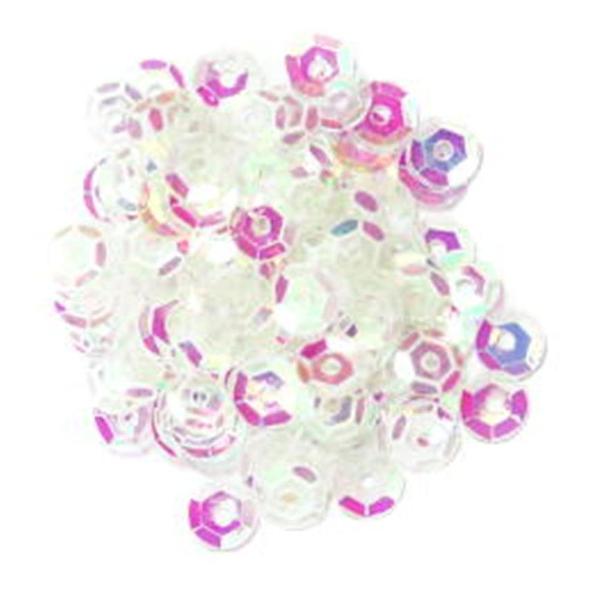 Craft Factory Transparent Cup Sequins 5mm 5g