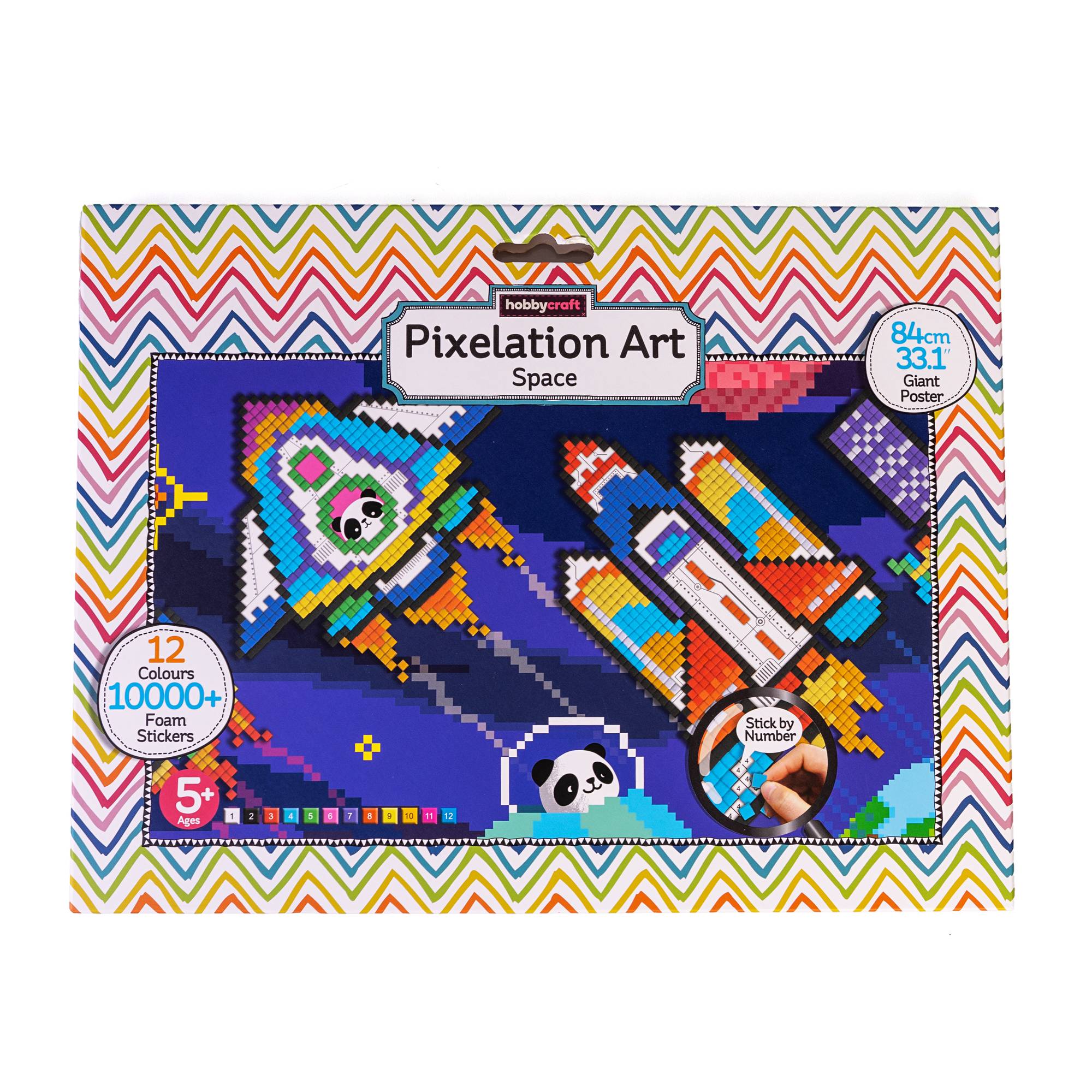 Space Pixelation Art Set Hobbycraft