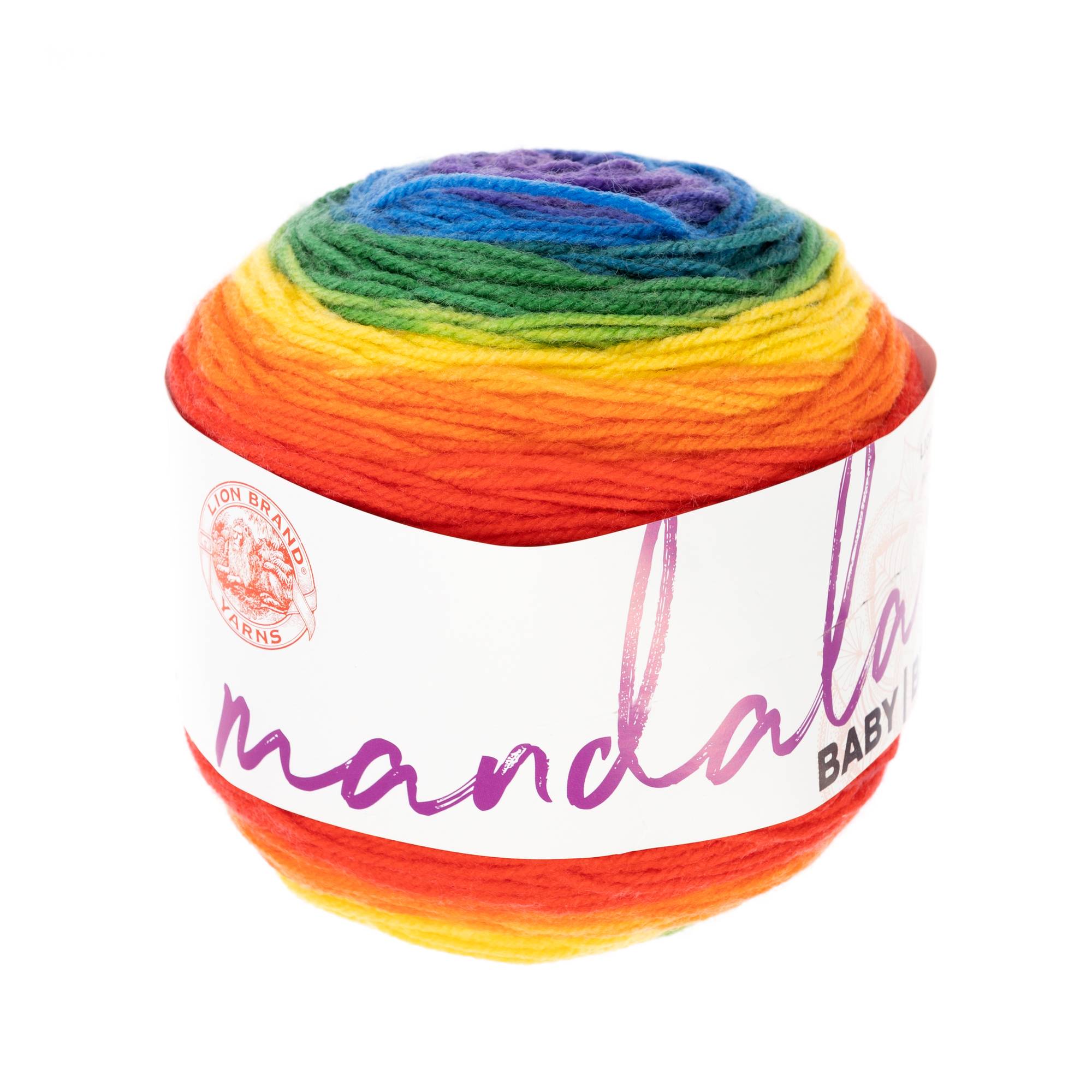 Lion Brand Rainbow Falls Mandala Baby Yarn 150g | Hobbycraft