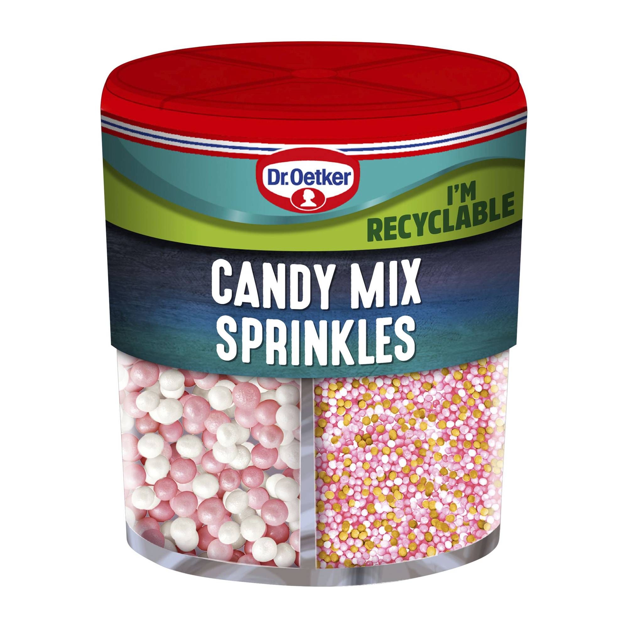 Dr. Oetker Candy Mix Sprinkles 90g image number 1