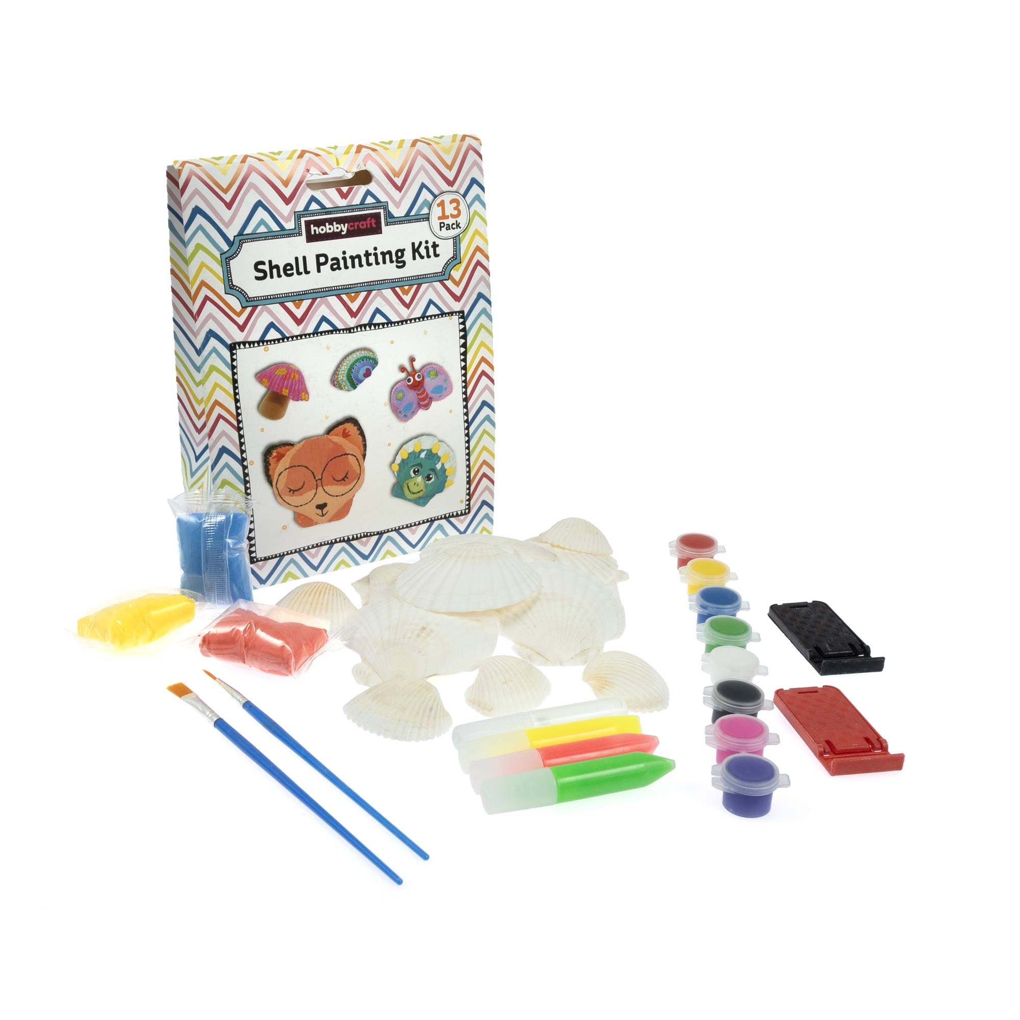 Seashell Painting Kit 13 Pack | Hobbycraft