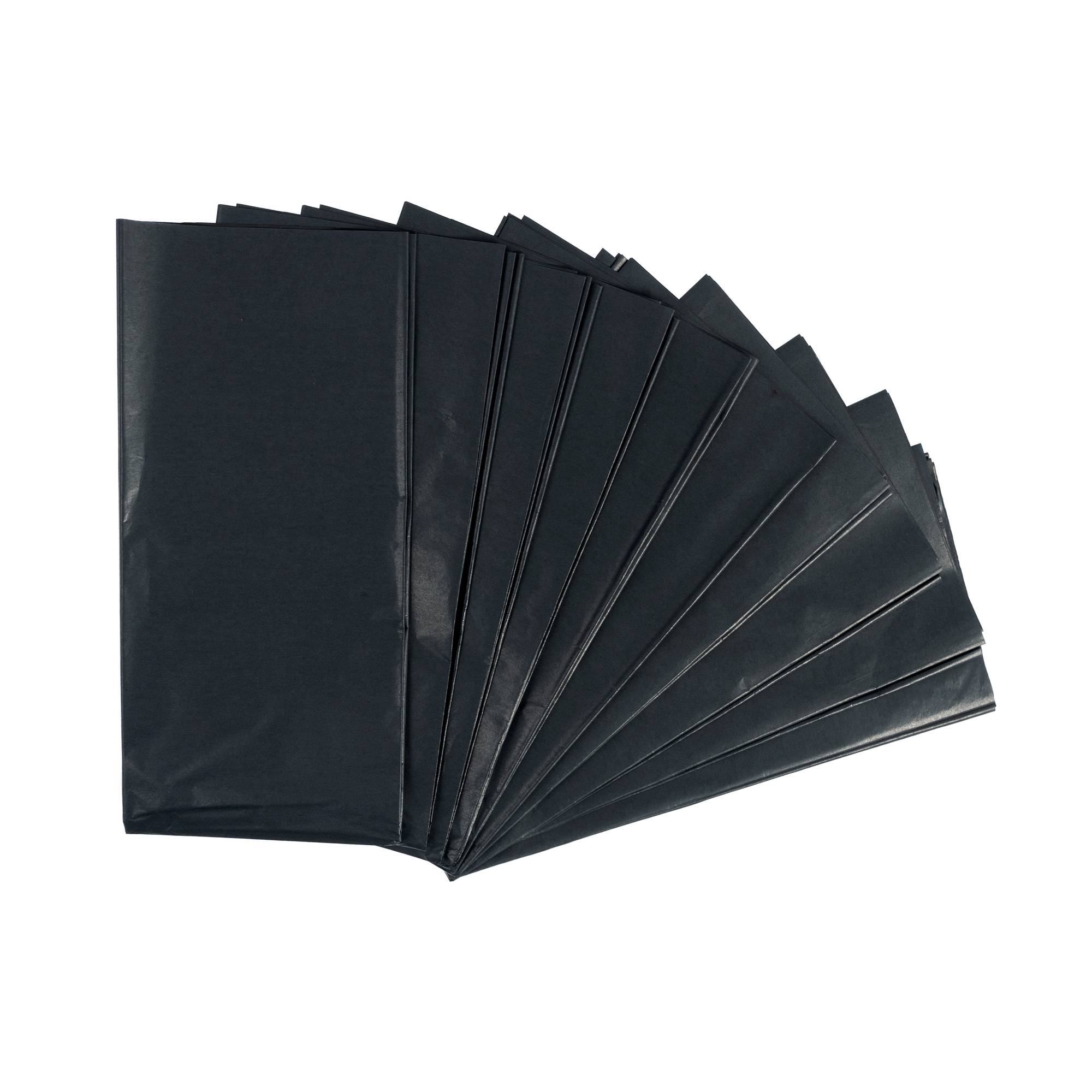 Black Tissue Paper 65cm x 50cm 10 Pack | Hobbycraft