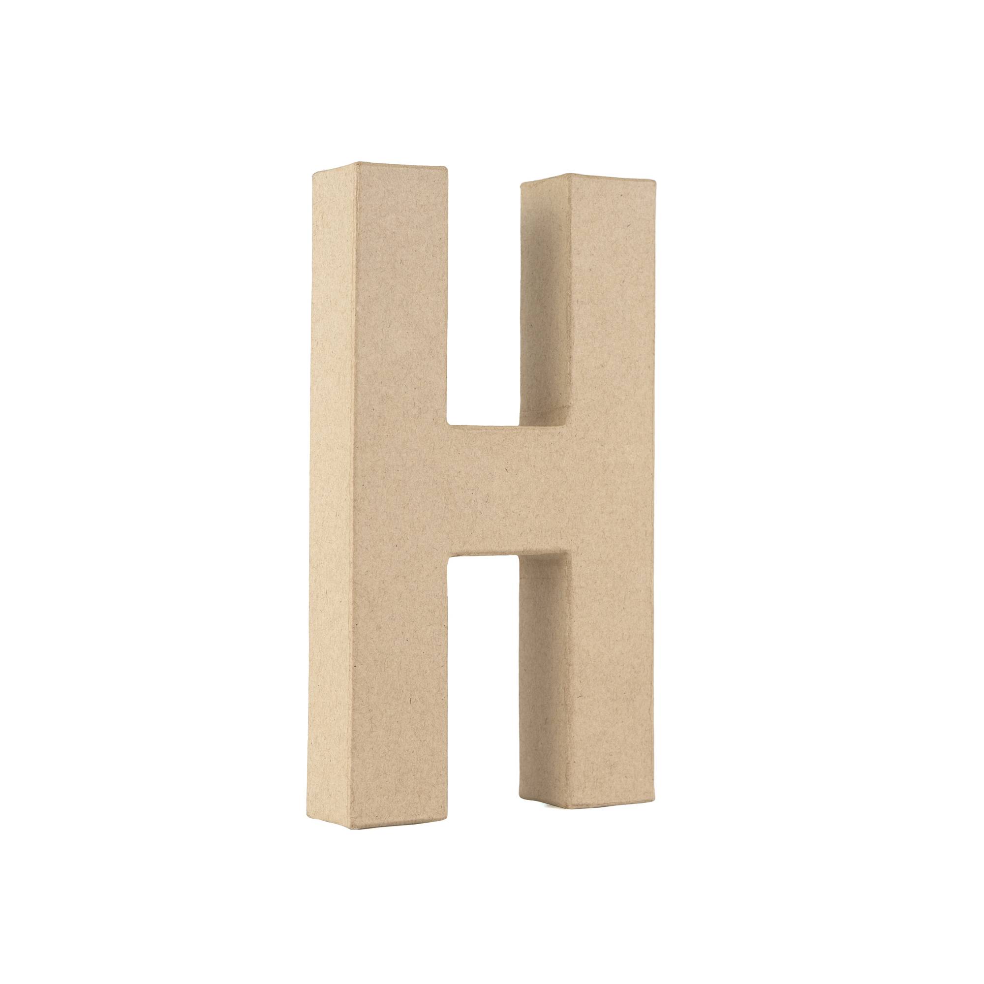 Mache Letter H 20cm | Hobbycraft