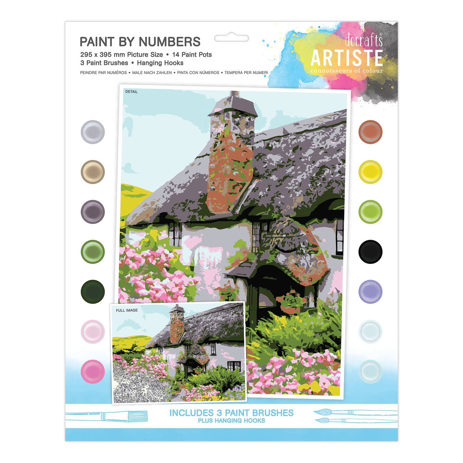 Buy Artiste Cottage Core Paint by Numbers for GBP 10.50 | Hobbycraft UK