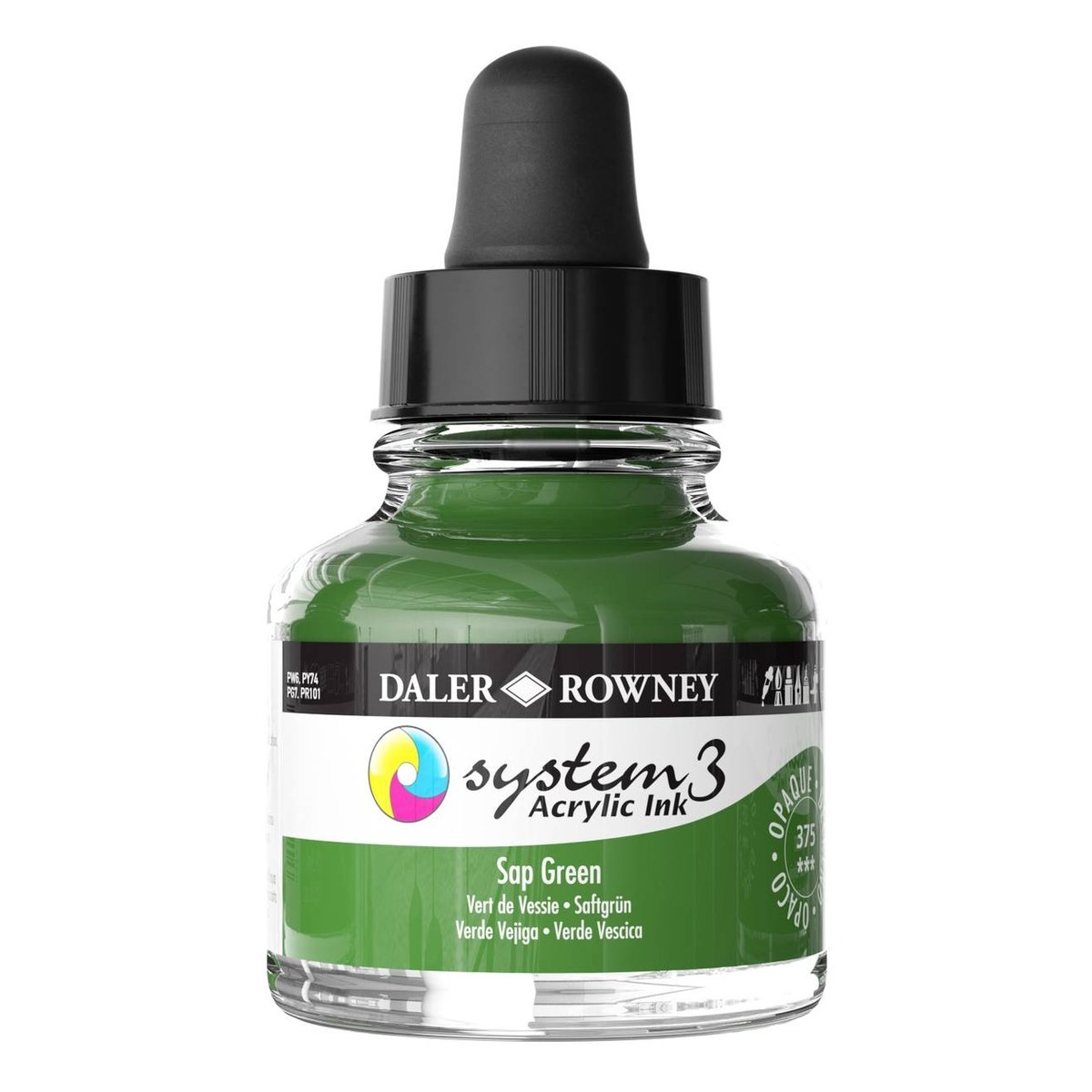 DALER ROWNEY daler rowney system3 hooker's green 150ml acrylic