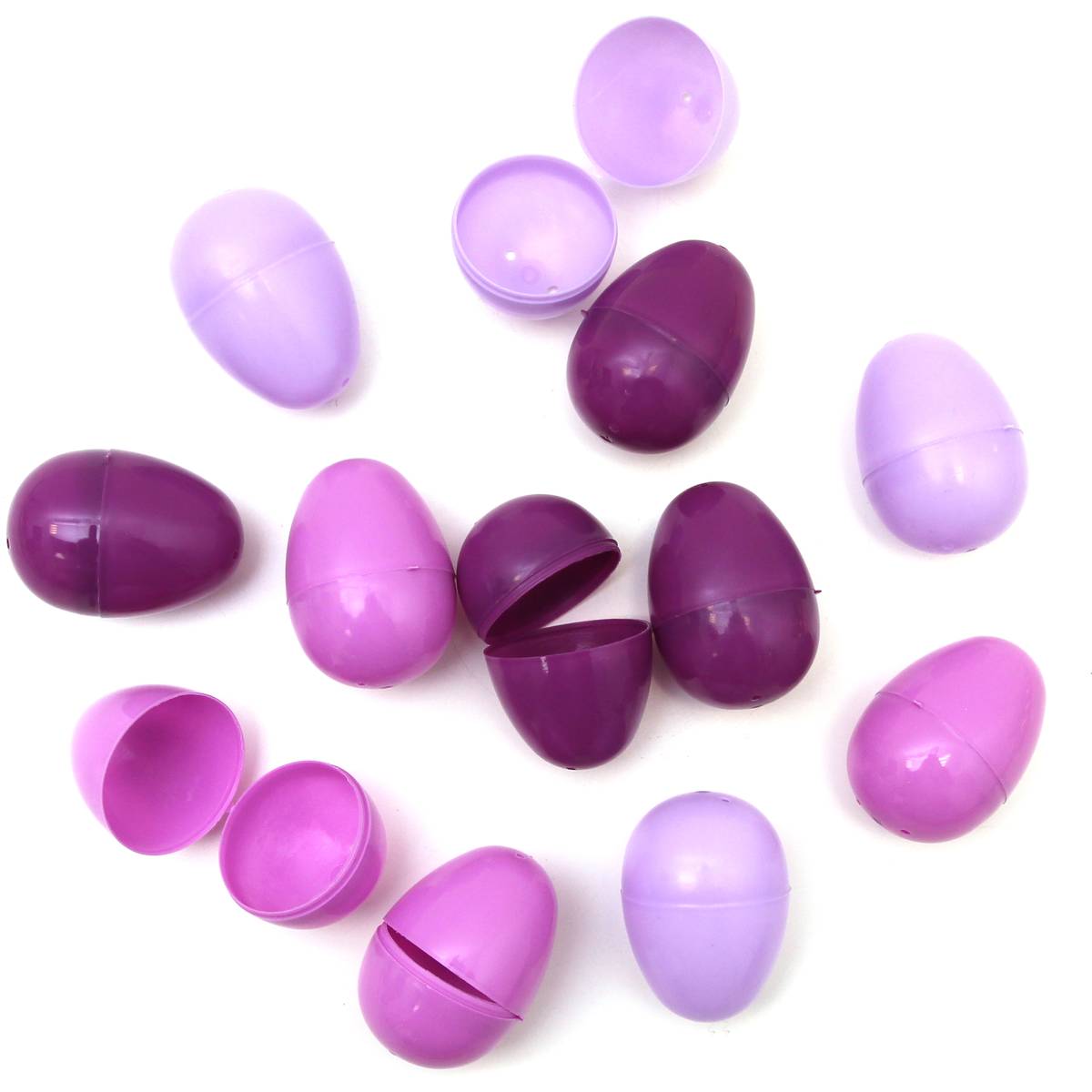 Purple Mini Reusable Fillable Eggs 12 Pack Hobbycraft 4691