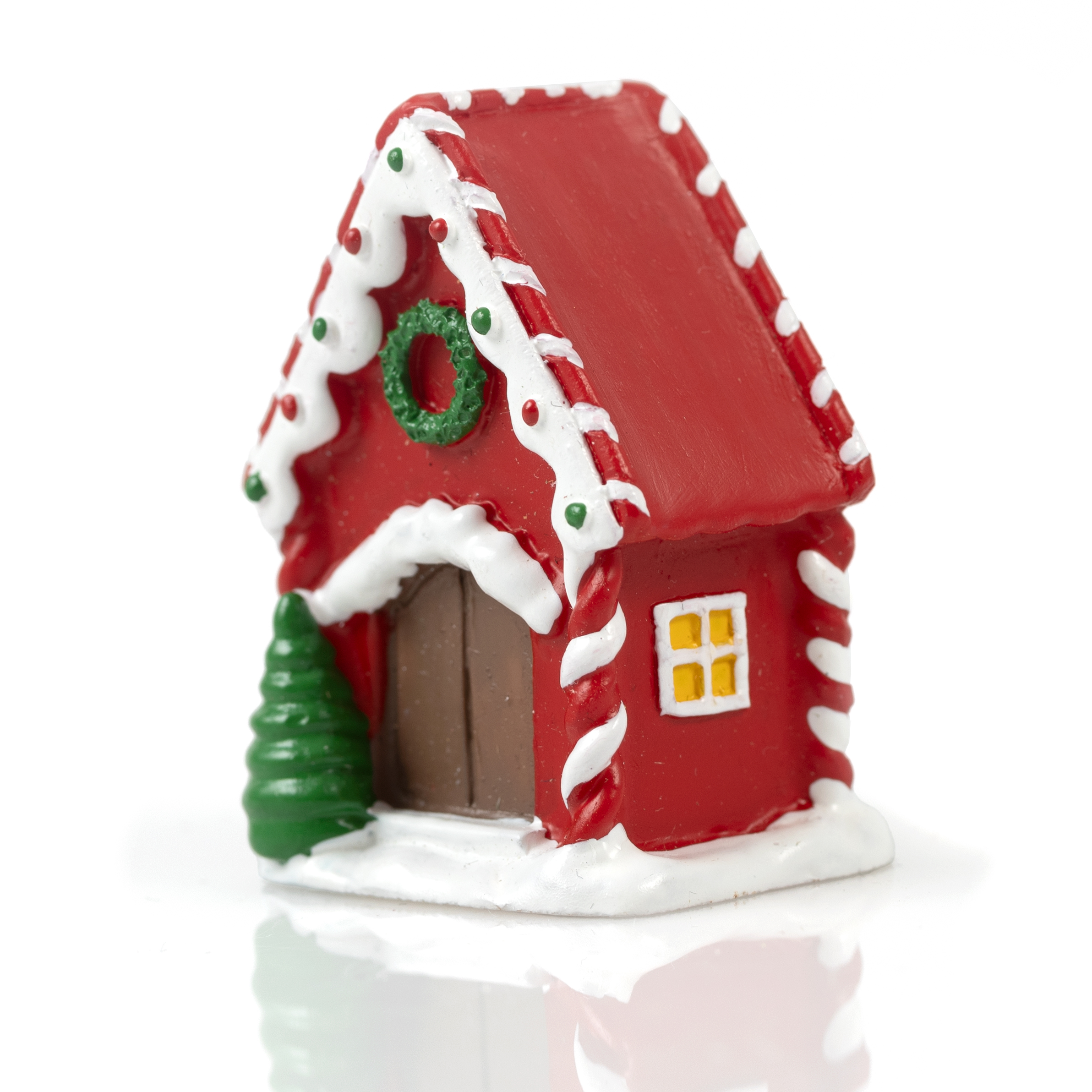 Christmas House Resin Decoration 5cm | Hobbycraft