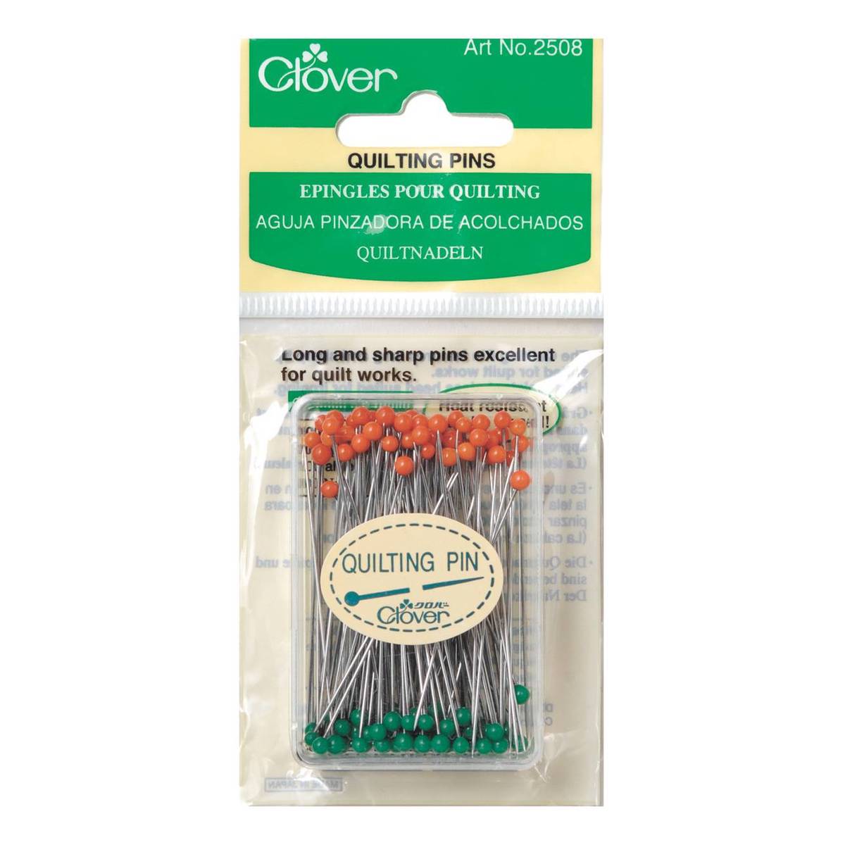 Clover Quilting Pins 100 Pack | Hobbycraft