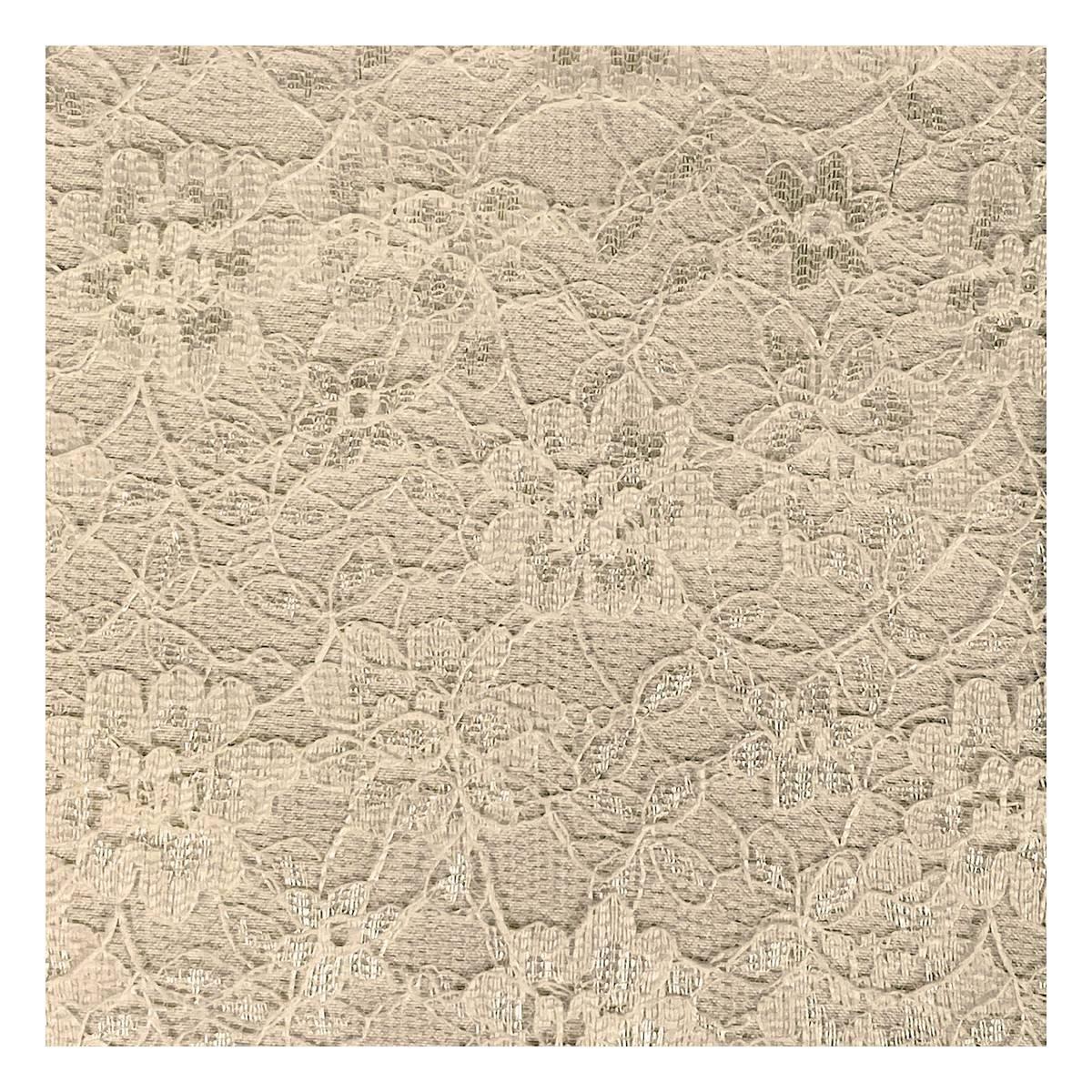 Beige Lace Fabric 